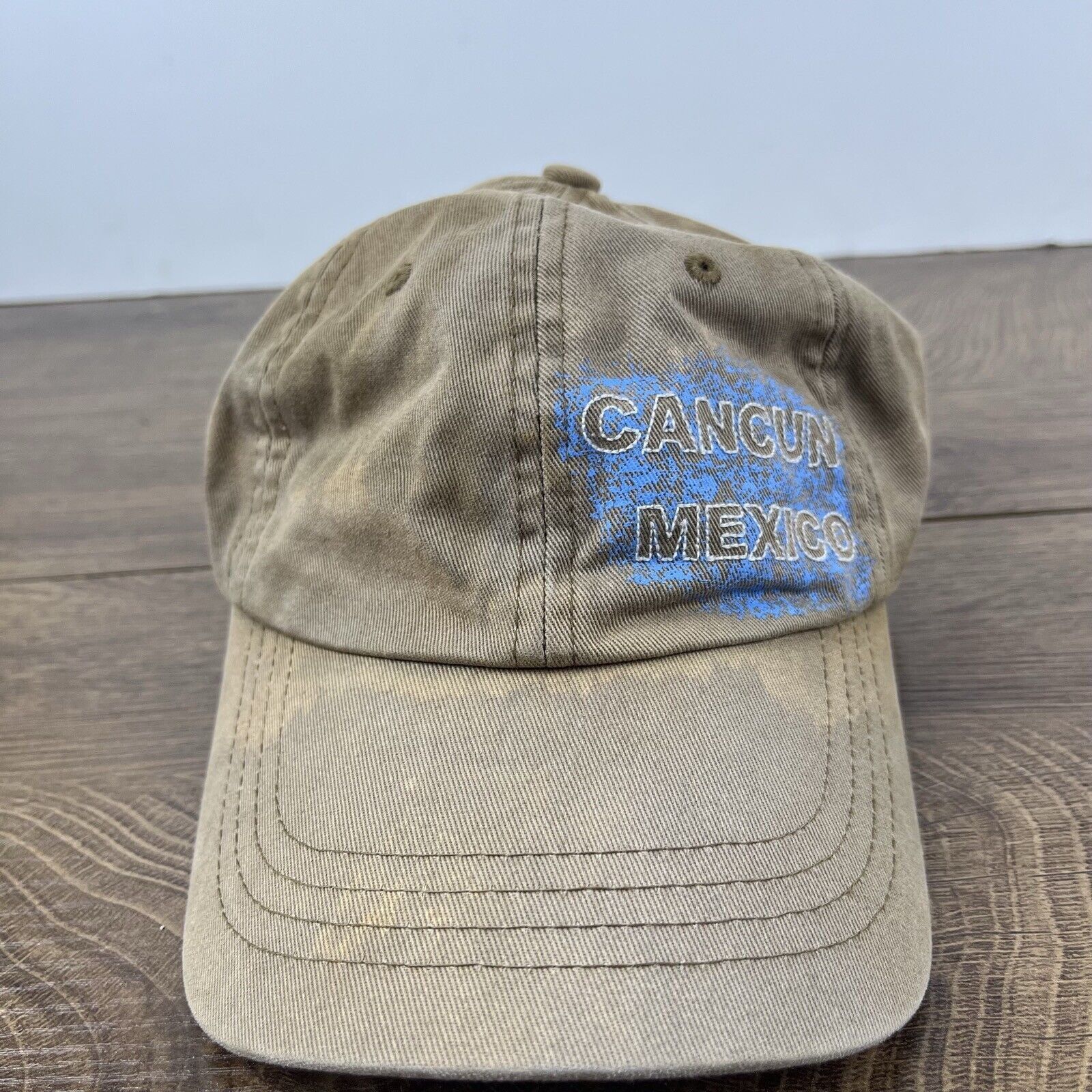 Other Cancun Mexico Hat Cancun Cap Hat Brown Cap Adjustable Brown Size ONE SIZE - 3 Thumbnail