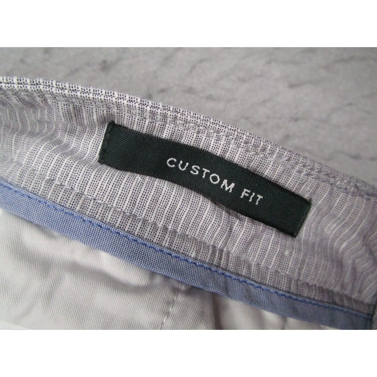 Rodd & Gunn VINTAGE Rodd & Gunn Shorts Mens 38 Gray Striped Chino Casual Golf Travel 8" Inseam Size US 38 / EU 54 - 4 Thumbnail