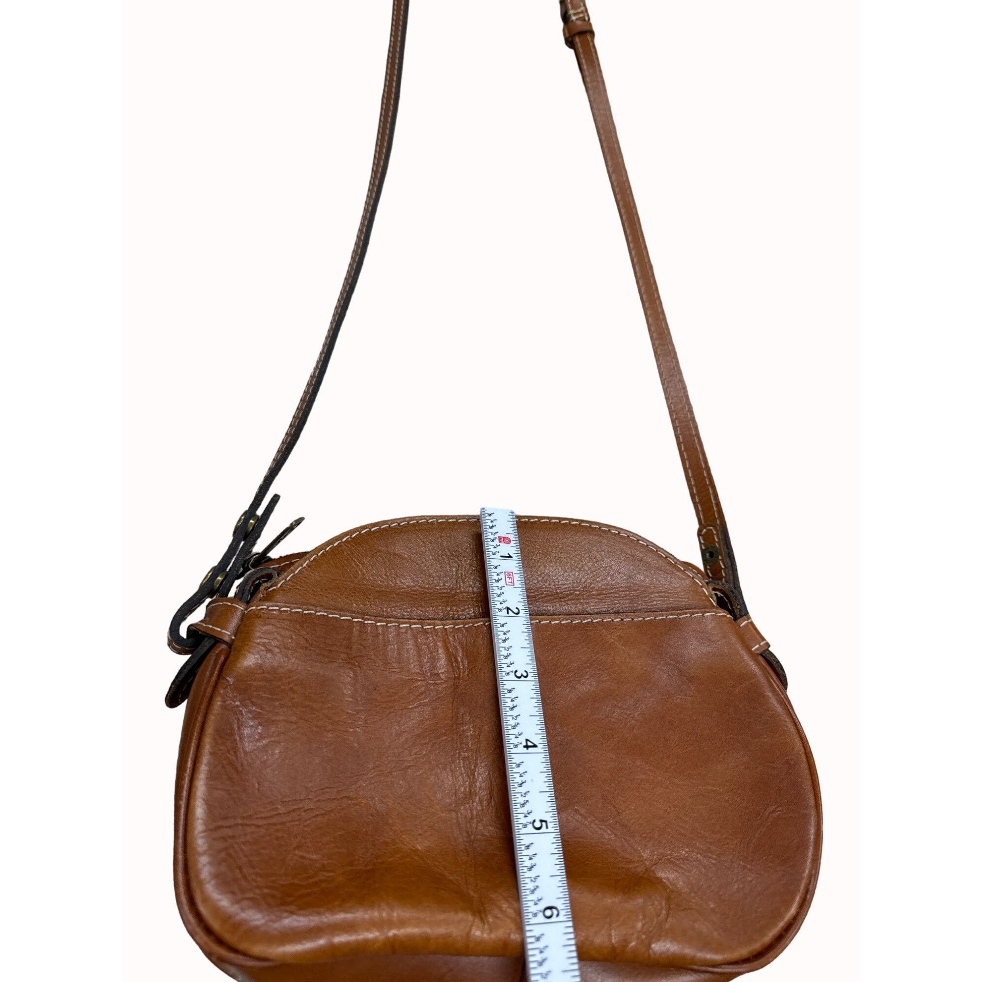 Patricia Nash Patricia Nash Italian Women’s Brown Leather Purse/Crossbody Size ONE SIZE - 4 Thumbnail
