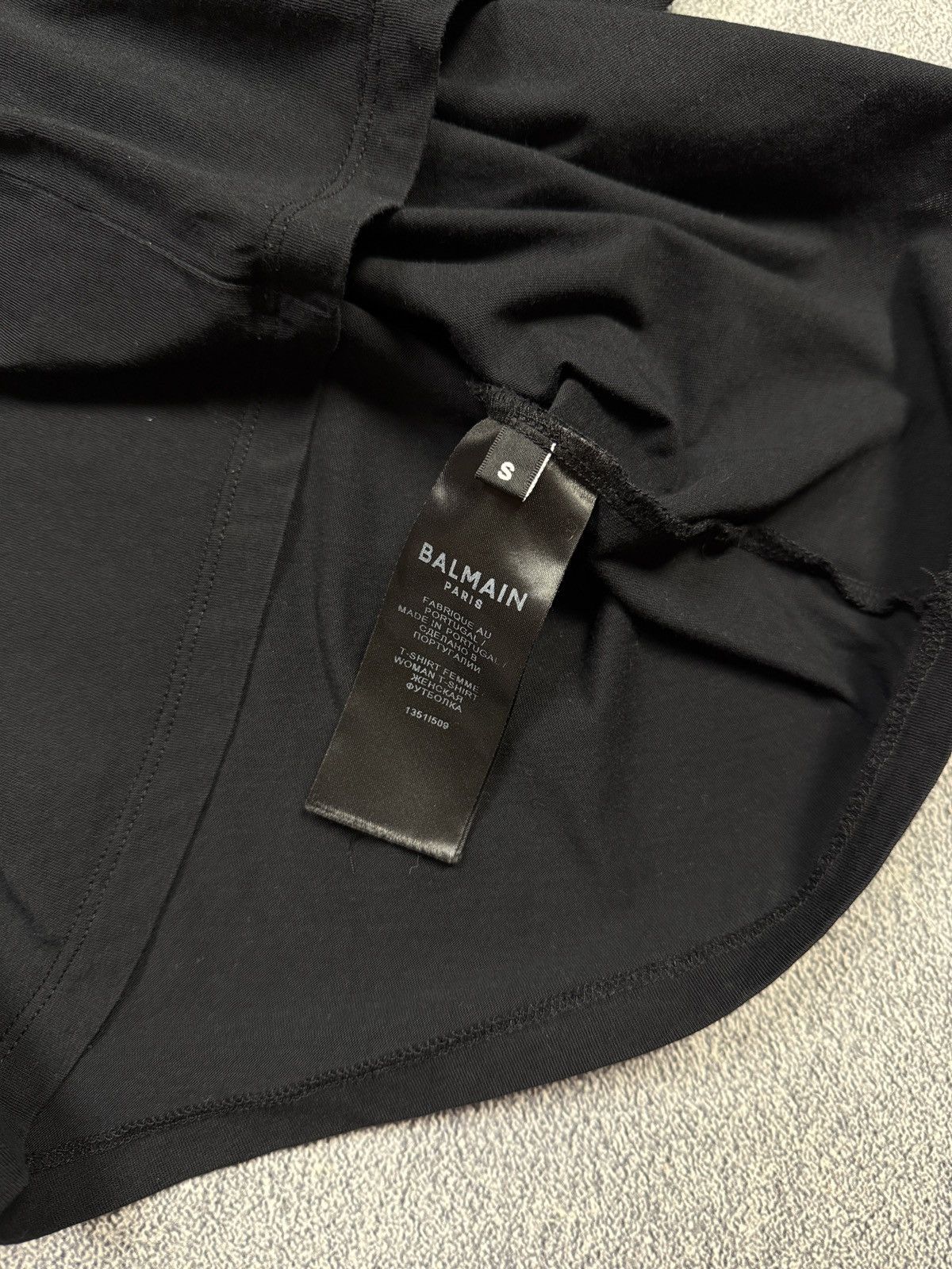 Balmain Balmain Tee Big Logo Size US S / EU 44-46 / 1 - 4 Thumbnail