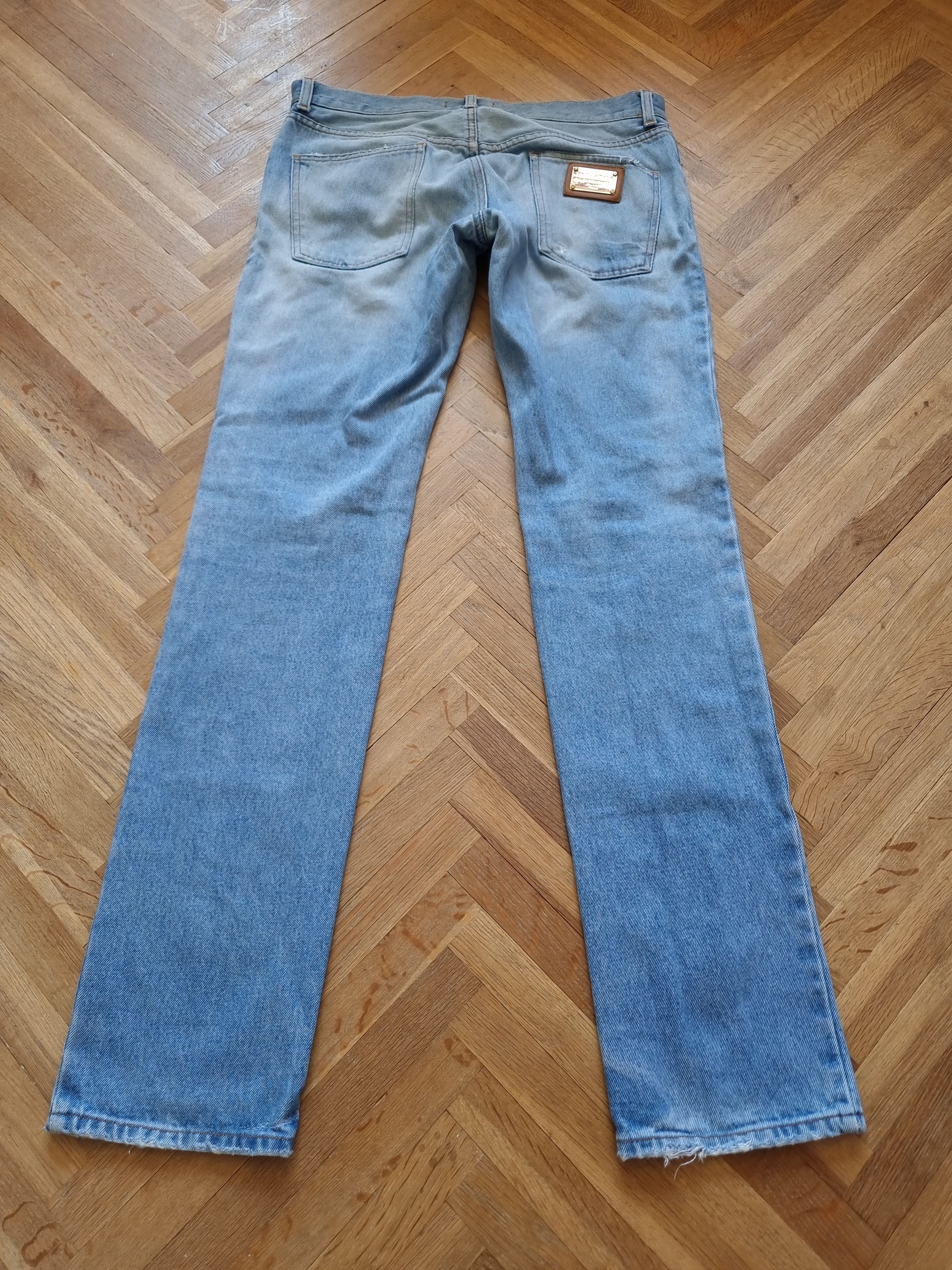Dolce & Gabbana Dolce & Gabbana Distressed Blue Denim Jeans Size US 32 / EU 48 - 2 Thumbnail