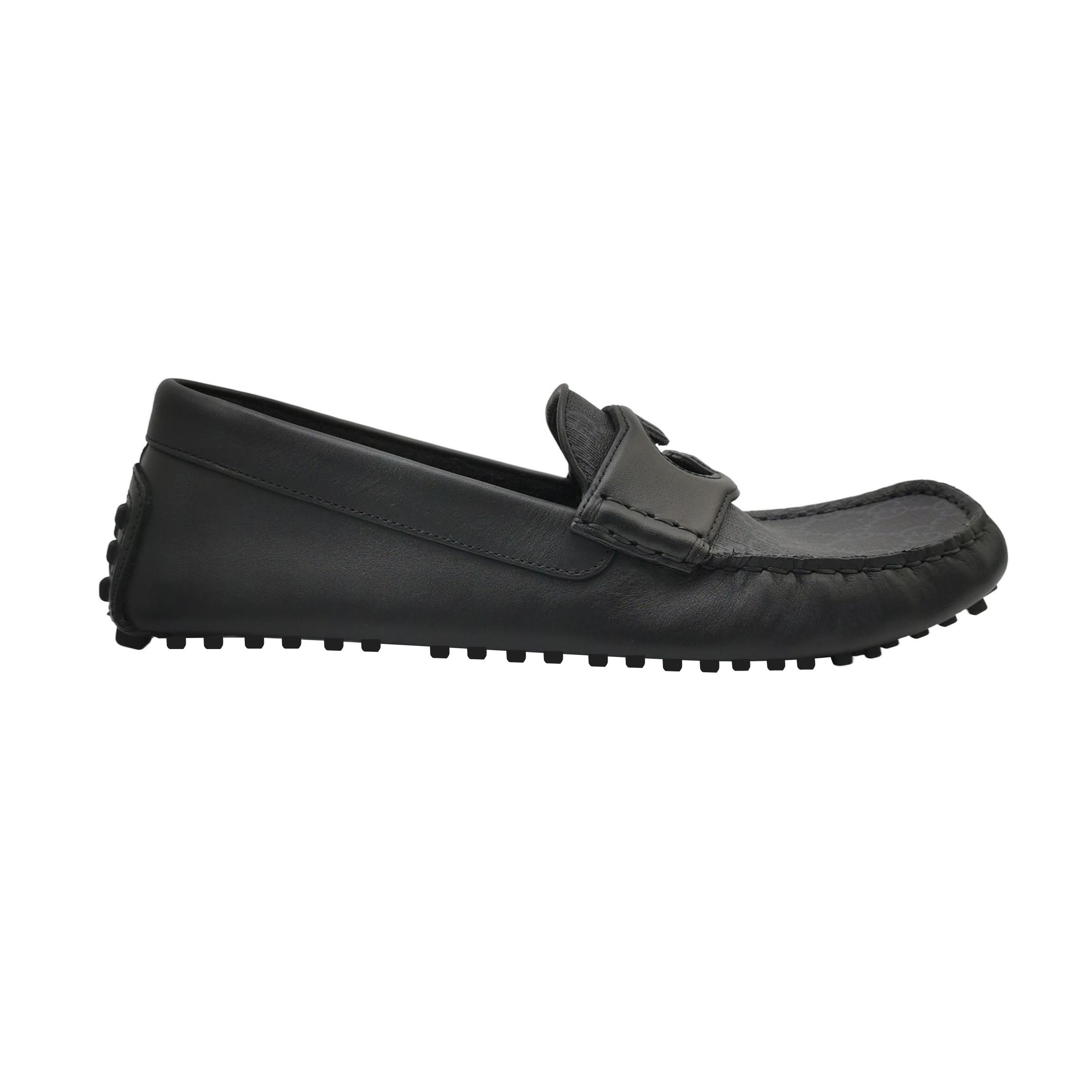 Gucci Gucci Monogram Interlocking G Loafers Size 6 Size US 7 / EU 40 - 1 Thumbnail