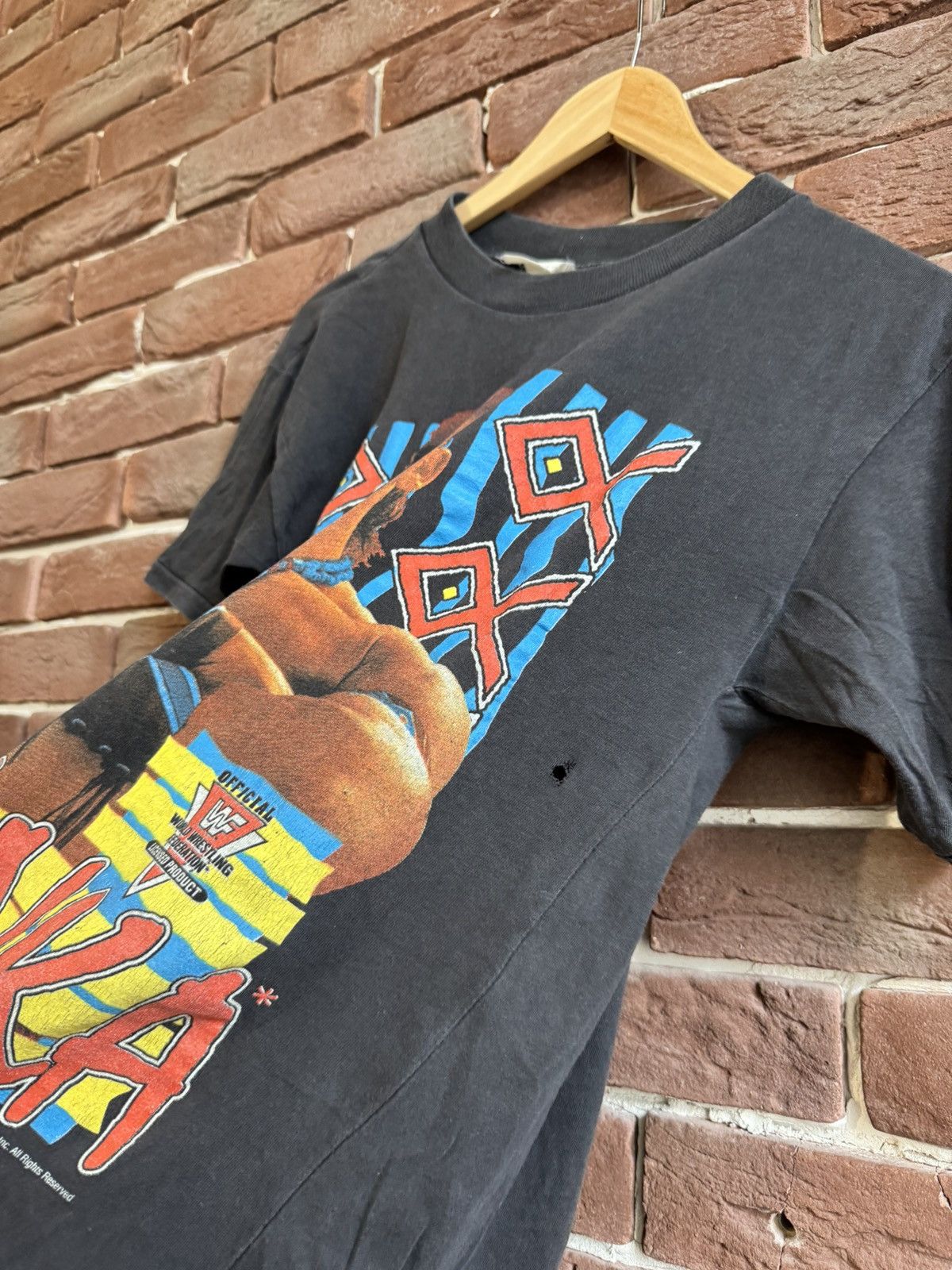 Vintage 92’ WWF Tatanka Vintage 90s Rare Wrestling Rap Tee White s Size US S / EU 44-46 / 1 - 4 Thumbnail