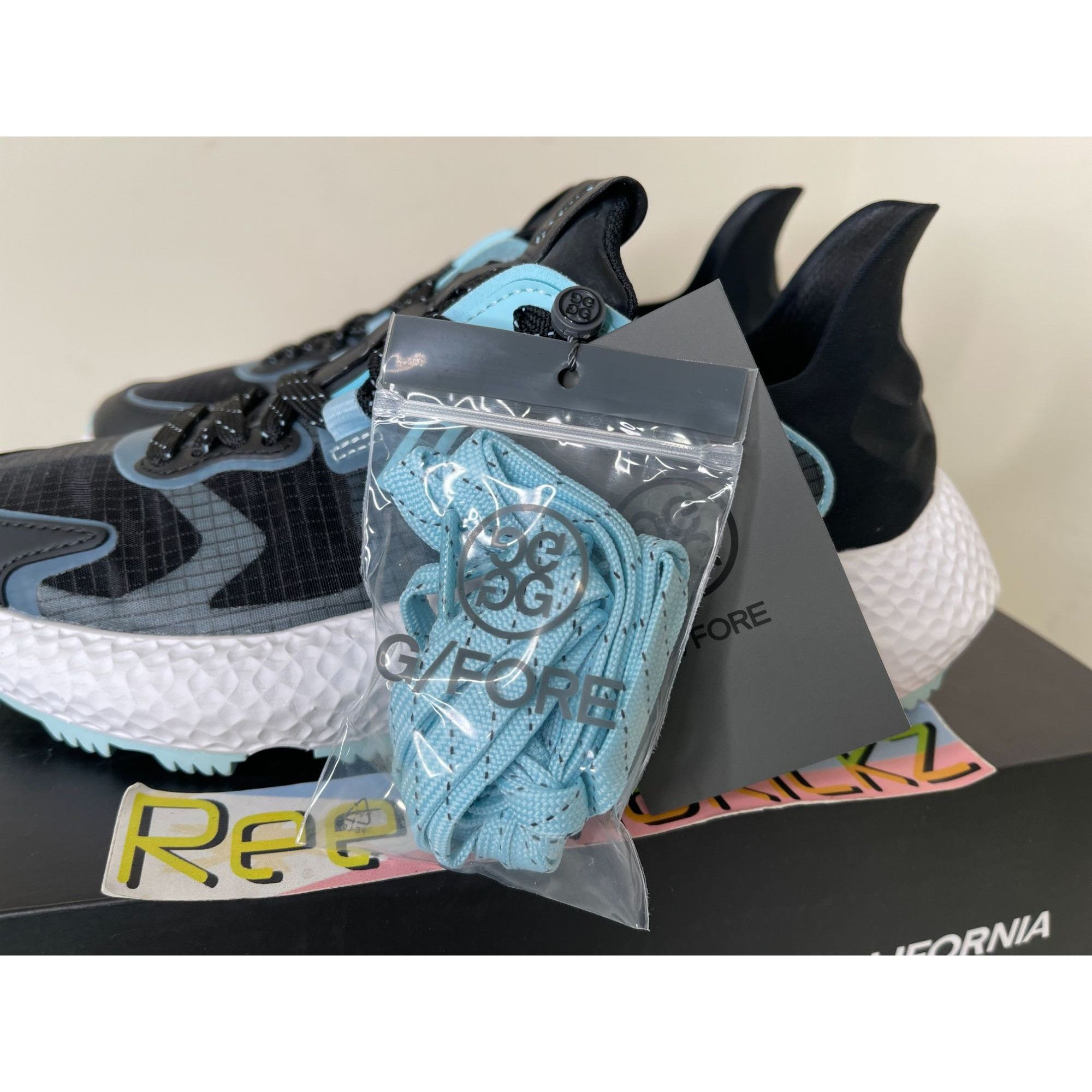 G/FORE G/FORE MG4X2 Ripstop Cross Trainer Black Blue Golf Shoe Wome Size US 6 / IT 36 - 6 Thumbnail