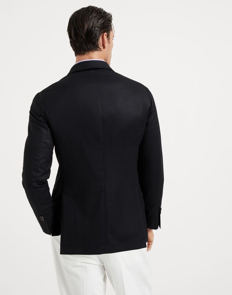 Brunello Cucinelli o1w1db10825 Suit-Type Jacket in Black Size US M / EU 48-50 / 2 - 4 Thumbnail