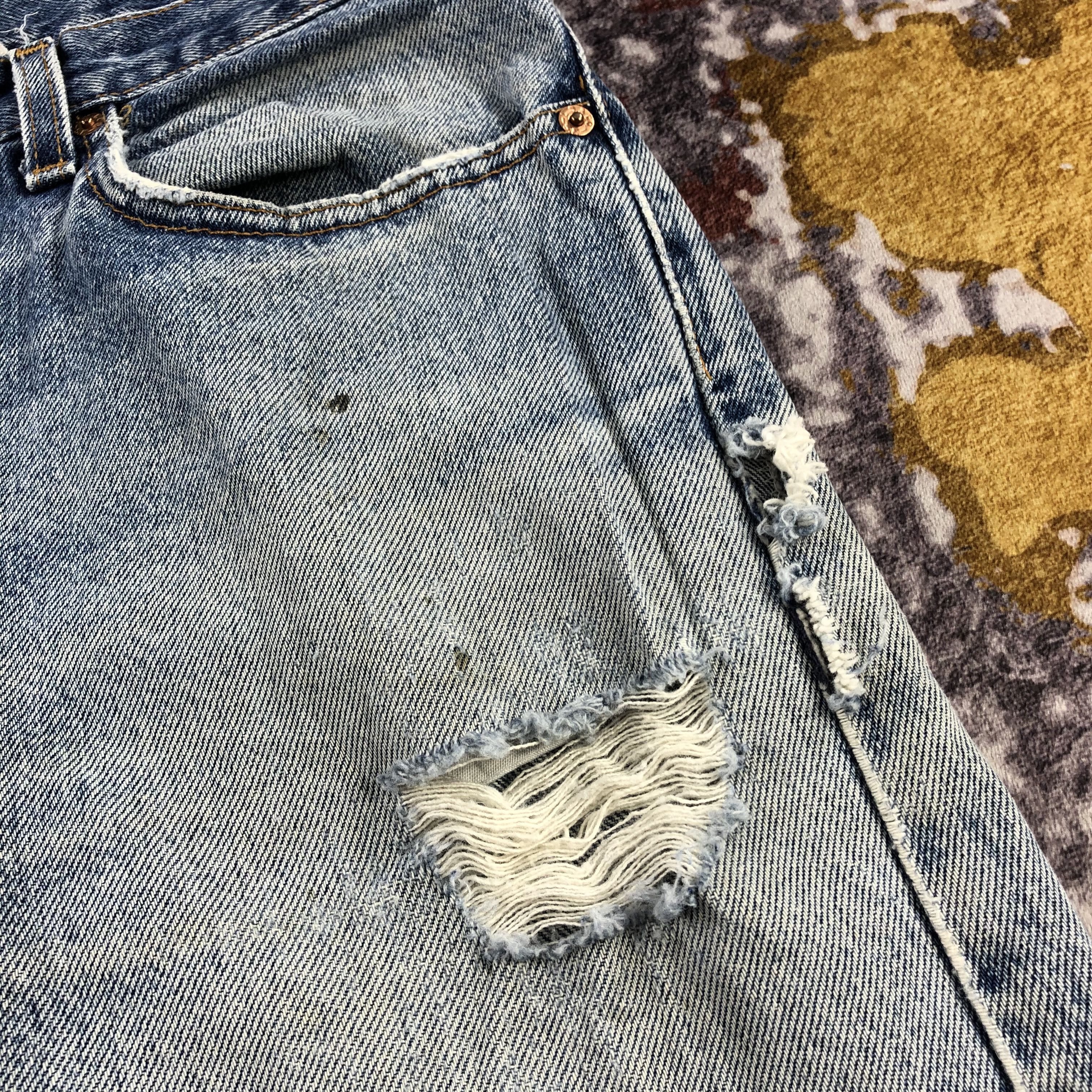 Levi's × Vintage Vintage 90s Blue Wash Levis 505 Jeans-JM3084 Size US 33 - 9 Thumbnail