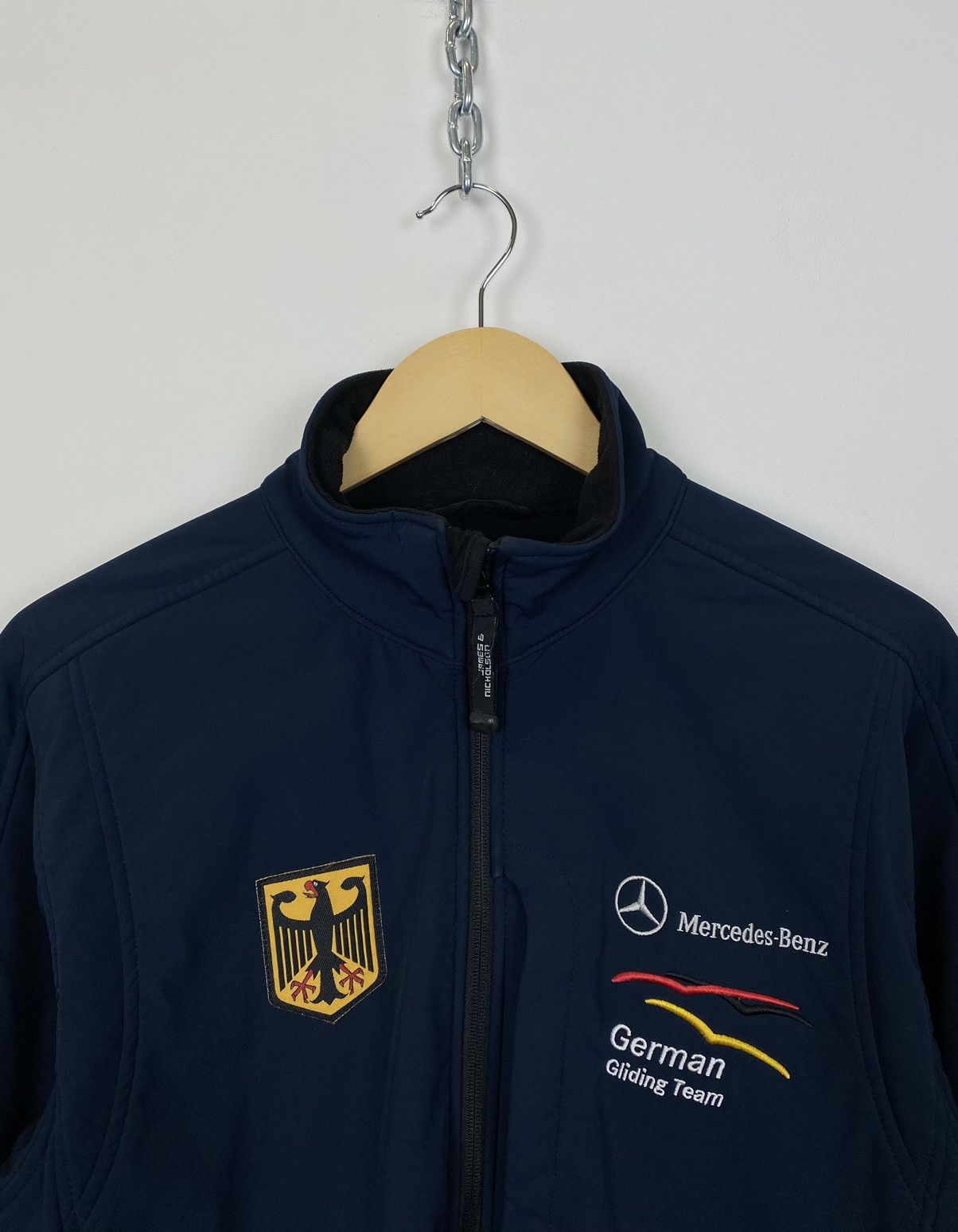 Mercedes-Benz Vintage James & Nicholson Mercedes-Benz Racing Jacket Blue Size US S / EU 44-46 / 1 - 2 Thumbnail