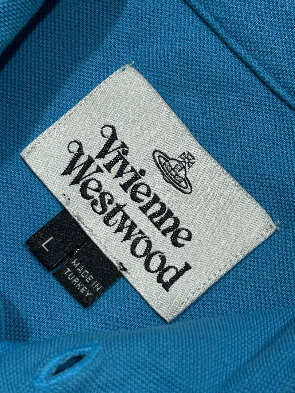 Vivienne Westwood Vivienne Westwood Polo Shirt Long Sleeve Logo Orb Size US L / EU 52-54 / 3 - 7 Thumbnail