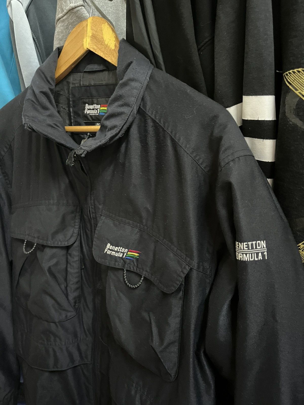 Formula 1 Vintage F1 Benetton race jacket Size US M / EU 48-50 / 2 - 2 Thumbnail