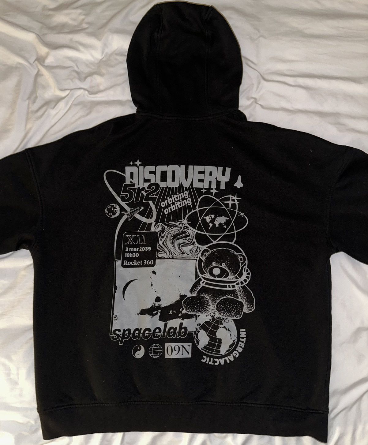 Divided NASA Graphic Hoodie Size L / US 10 / IT 46 - 1 Thumbnail