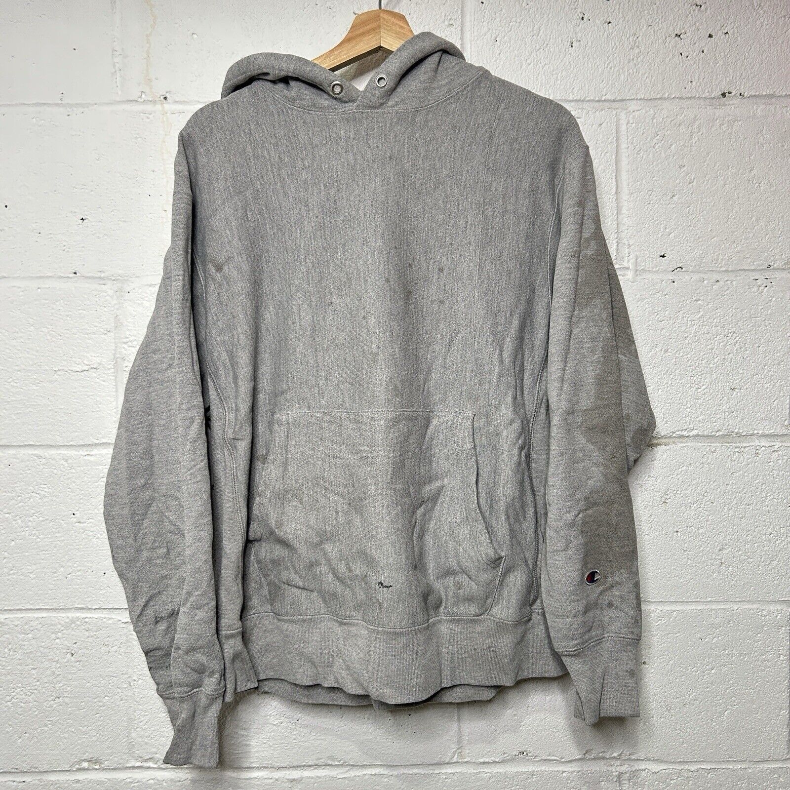 Champion Champion Reverse Weave Pullover Hoodie “Heather Grey” 2024 Size US L / EU 52-54 / 3 - 1 Thumbnail