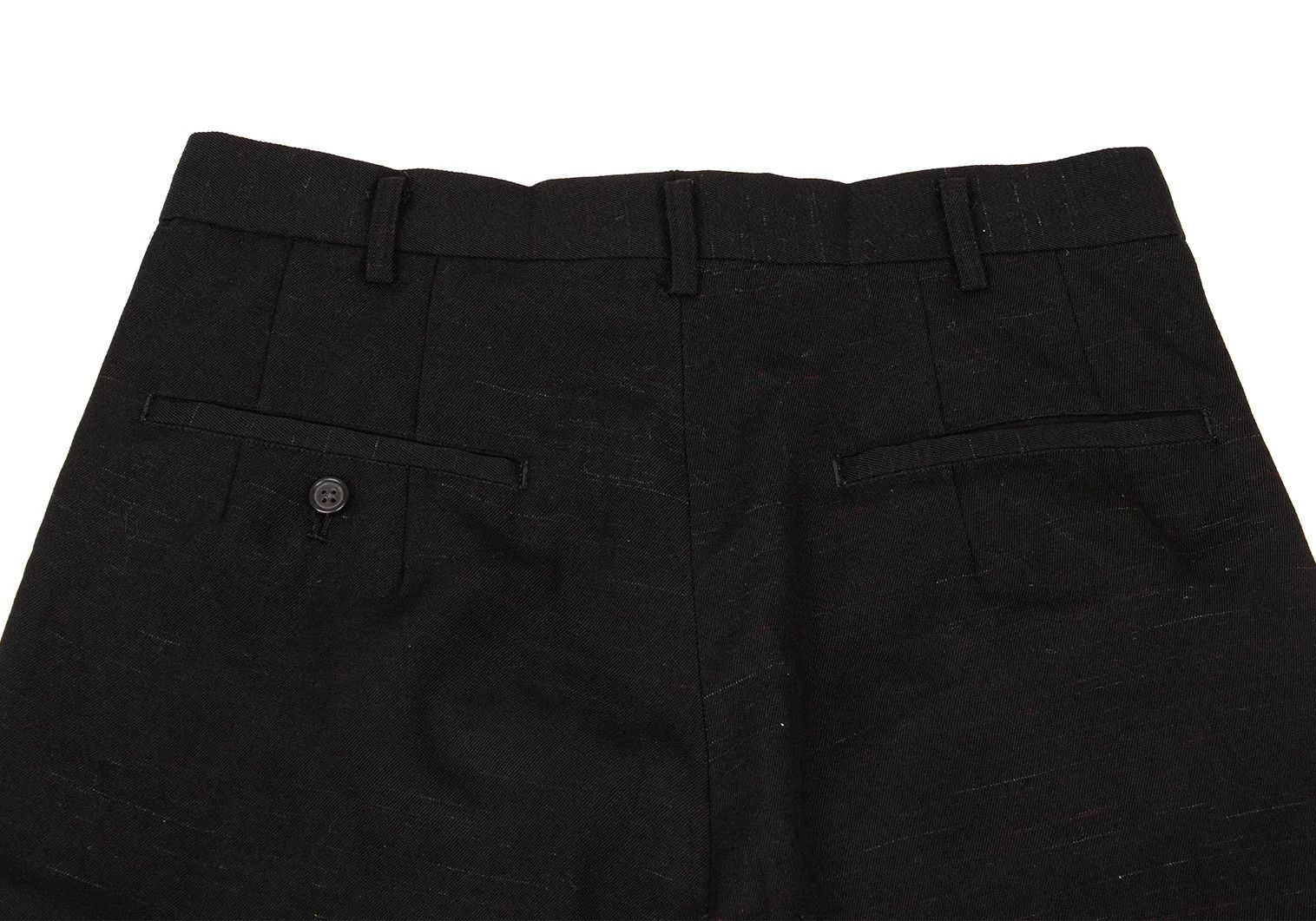 Yohji Yamamoto Yohji Yamamoto Wool Color Nepp Hem Button Pants Size US 38 / EU 54 - 13 Thumbnail