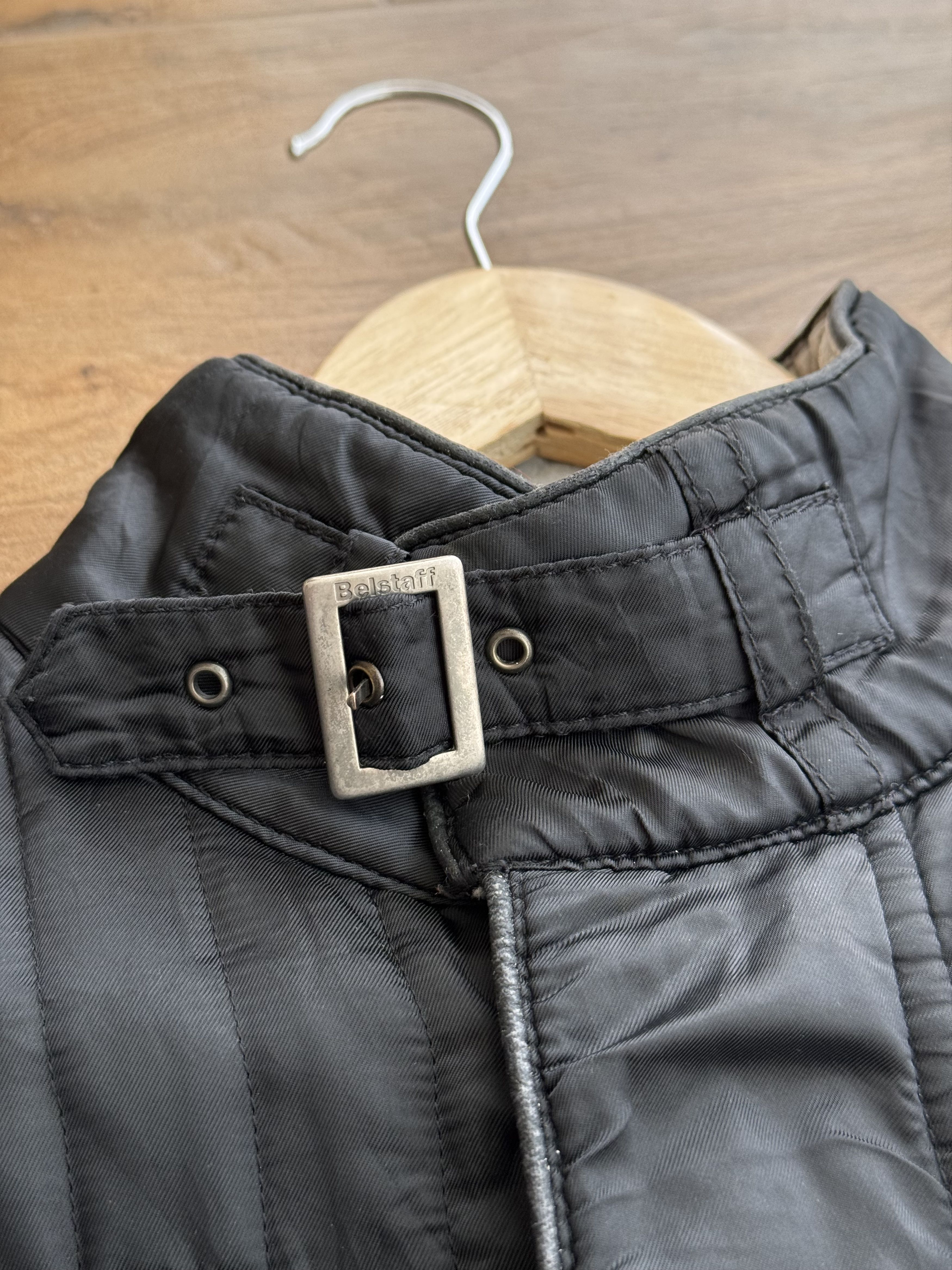 Belstaff × Vintage Vintage Belstaff Nylon Black Label Moto W' Jacket Size M / US 6-8 / IT 42-44 - 6 Thumbnail