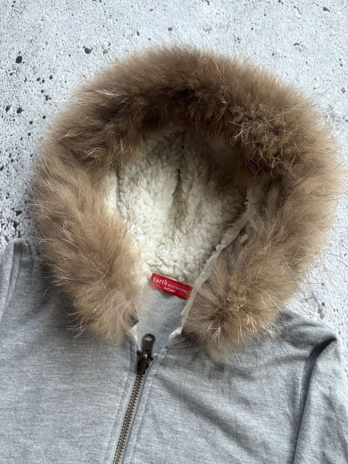 If Six Was Nine Y2k earth red label ifsix lgb style fur hoodie Size US S / EU 44-46 / 1 - 4 Thumbnail