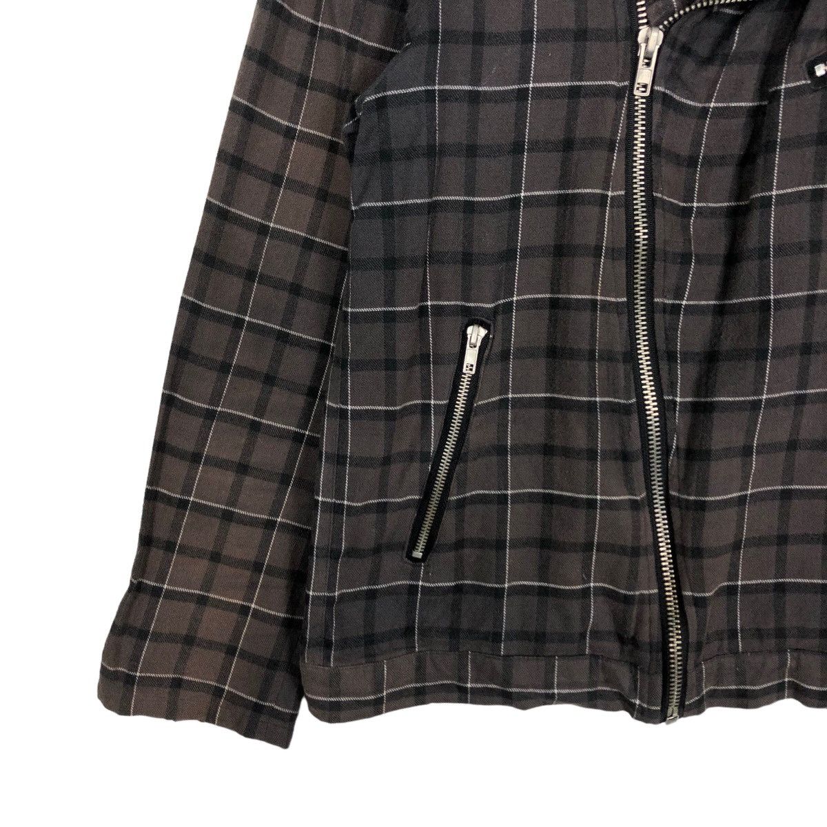 Hysteric Glamour 🔥Double Breast Biker Jacket Tartan Design Japan Made Sadri Size US L / EU 52-54 / 3 - 4 Thumbnail