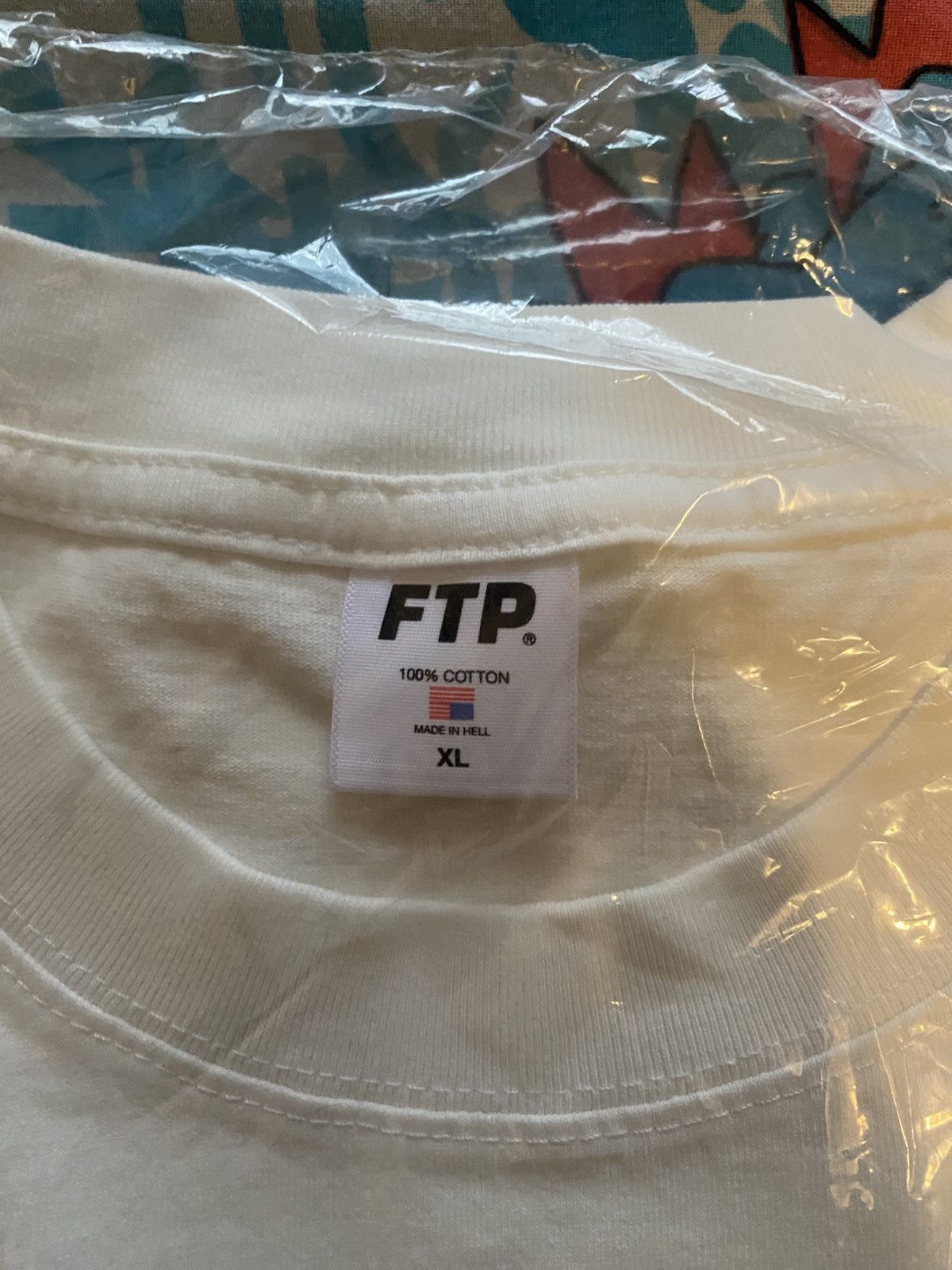 Fuck The Population FTP + SLAWN DOG TEE - WHITE - XL Size US XL / EU 56 / 4 - 6 Thumbnail