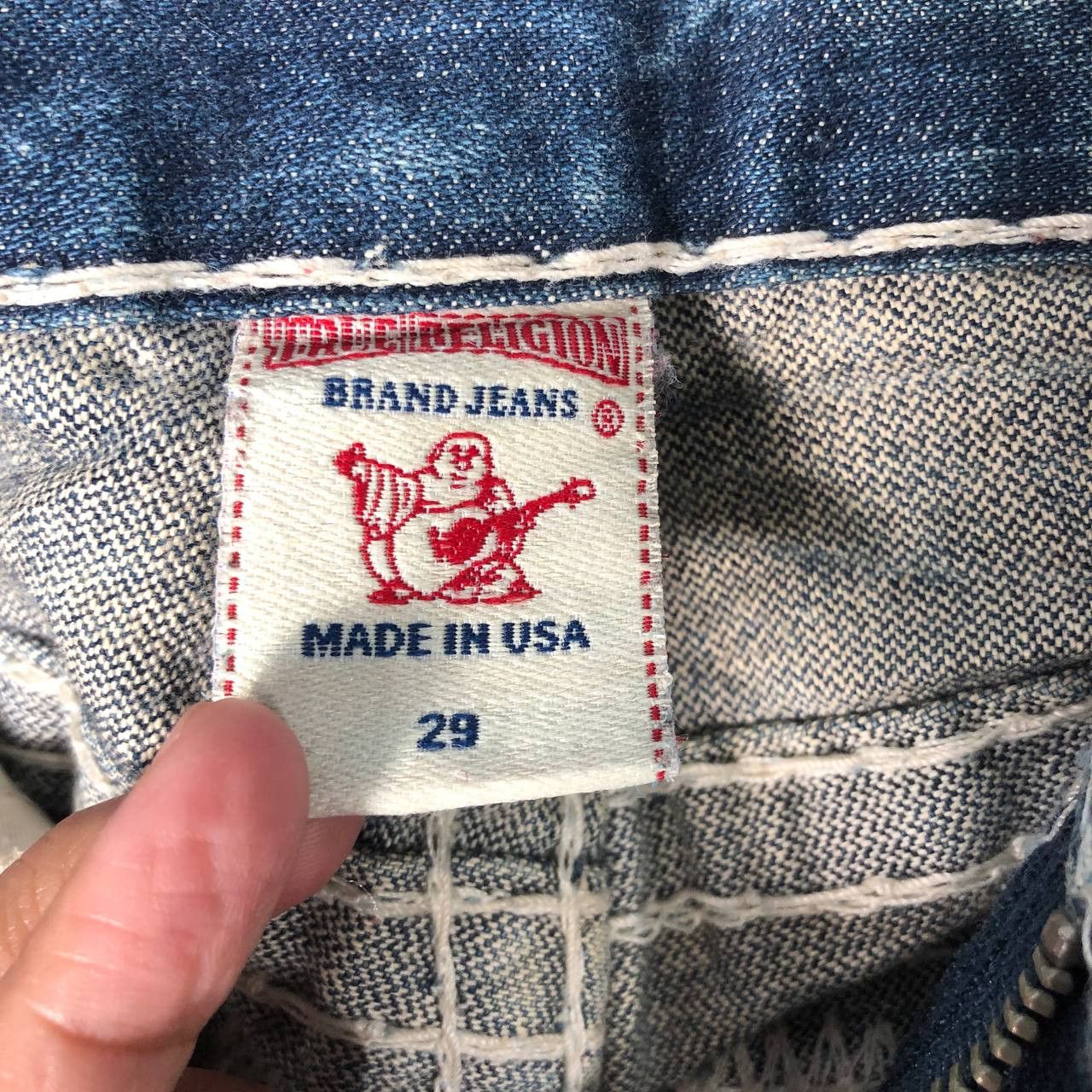 True Religion True Religion Women Joey Super T Jeans Size 34" / US 12 / IT 48 - 11 Thumbnail
