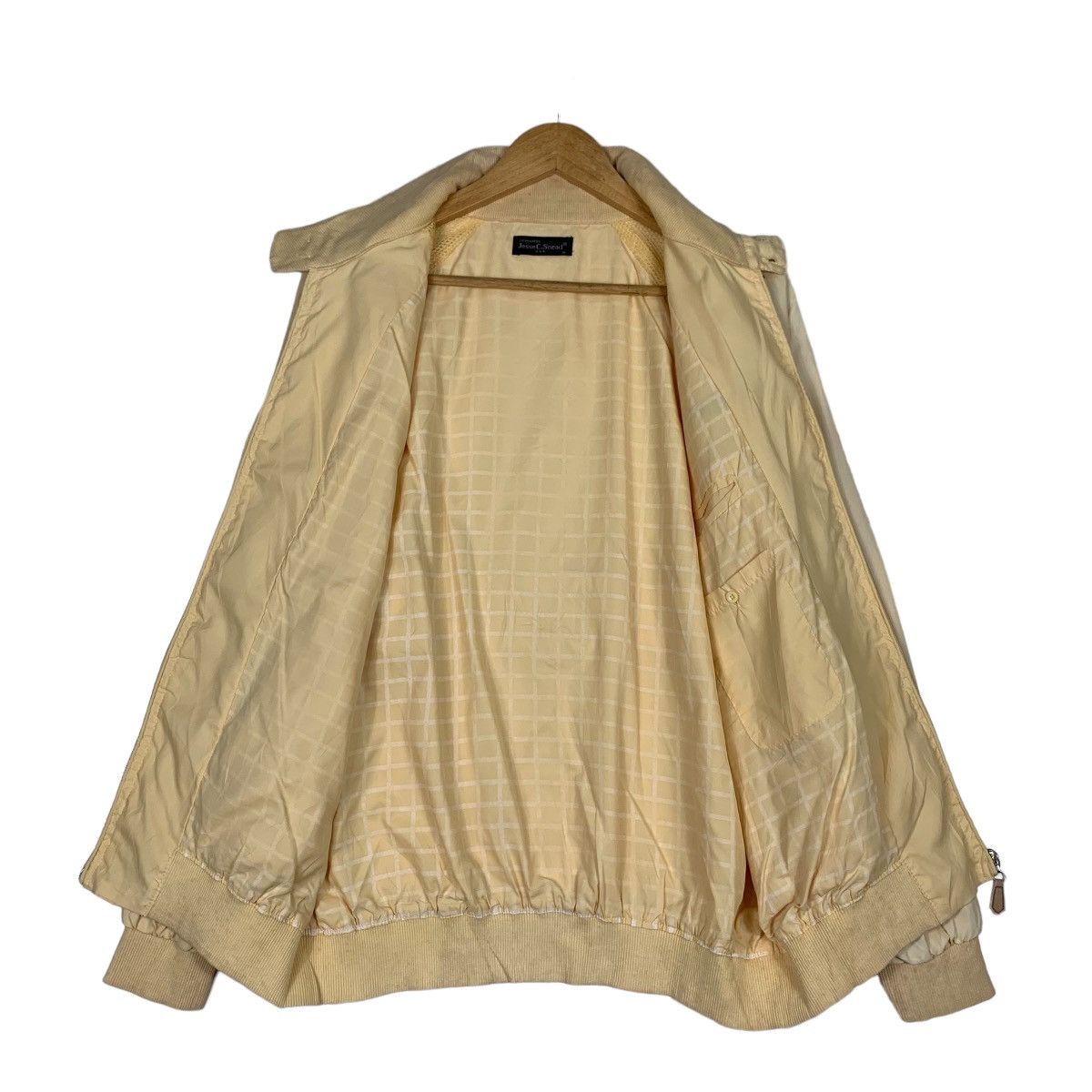 Vintage JESSE C. SNEAD Golf Yellow Casual Jacket #1048-C47 Size US M / EU 48-50 / 2 - 11 Thumbnail