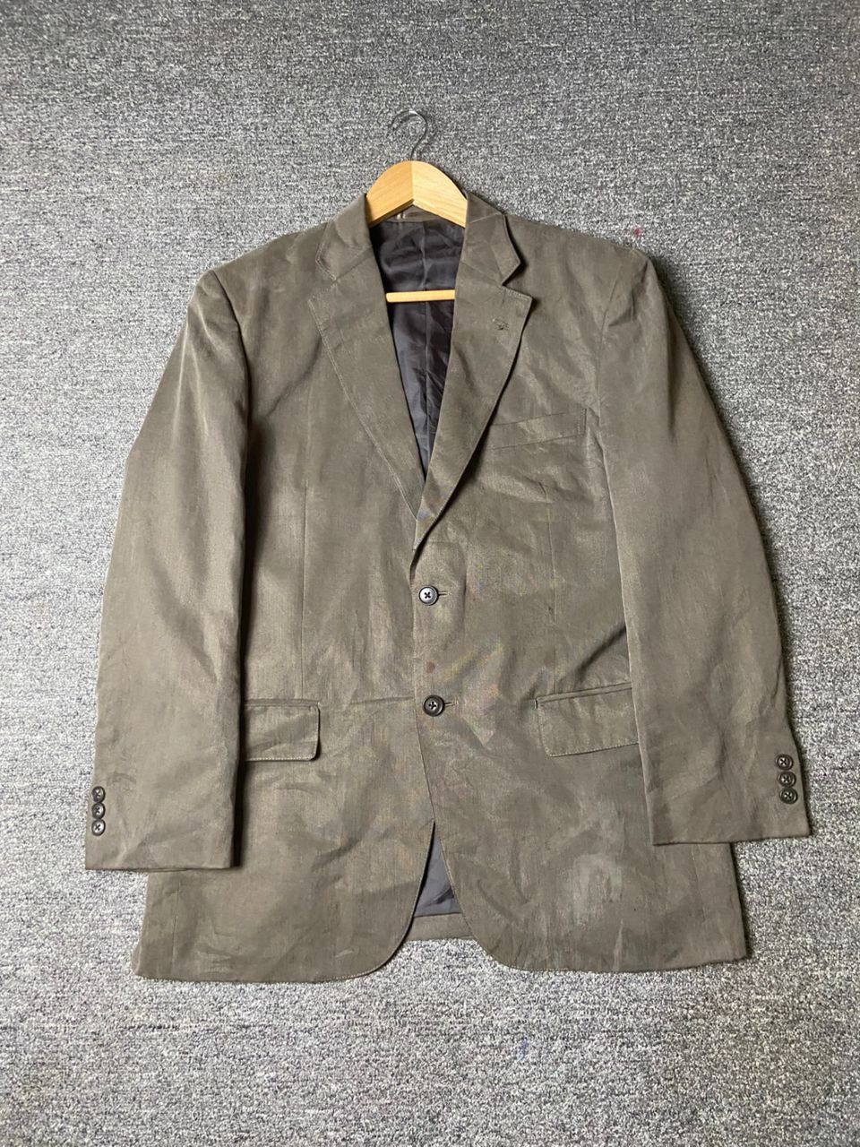 Japanese Brand Bensalina Single Breasted Polyester Blazer (175) Size US M / EU 48-50 / 2 - 1 Thumbnail