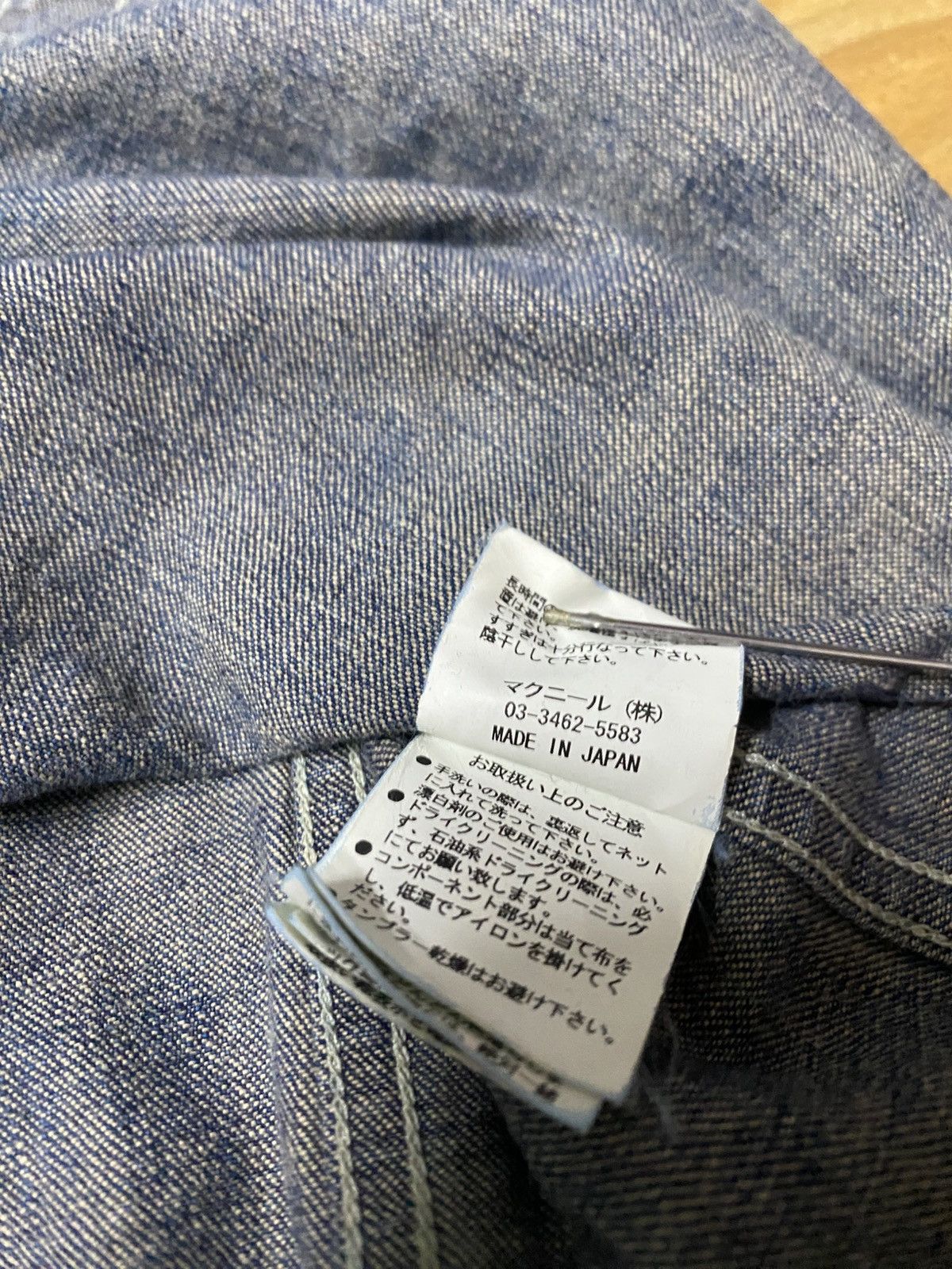 roarguns Roar Guns Japanese Brand Western Denim Shirt Size US S / EU 44-46 / 1 - 9 Thumbnail