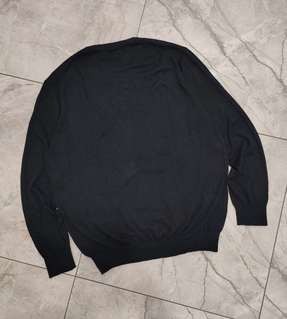 Polo Ralph Lauren Polo Ralph Lauren Black V-neck sweater cotton XXL size Size US XXL / EU 58 / 5 - 8 Thumbnail