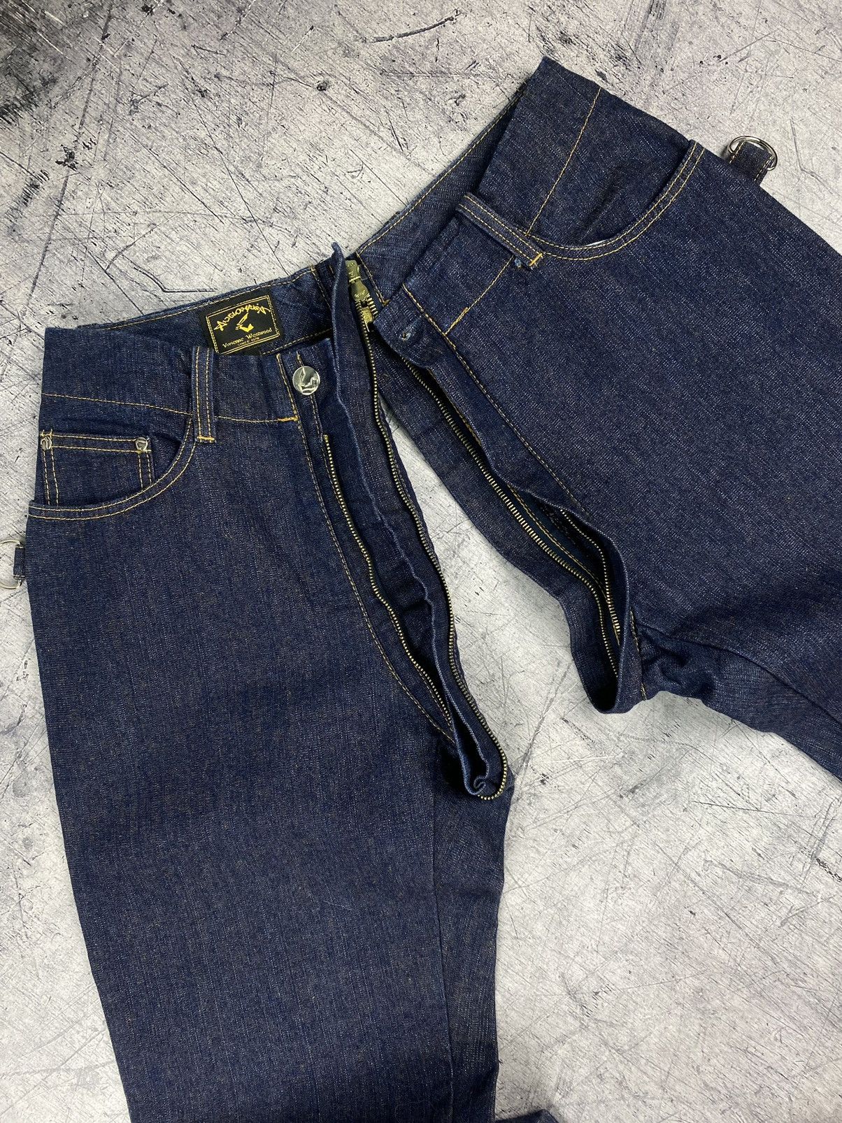 Vivienne Westwood Vivienne Westwood Anglomania Archive Designer Denim Jeans Size US 30 / EU 46 - 4 Thumbnail