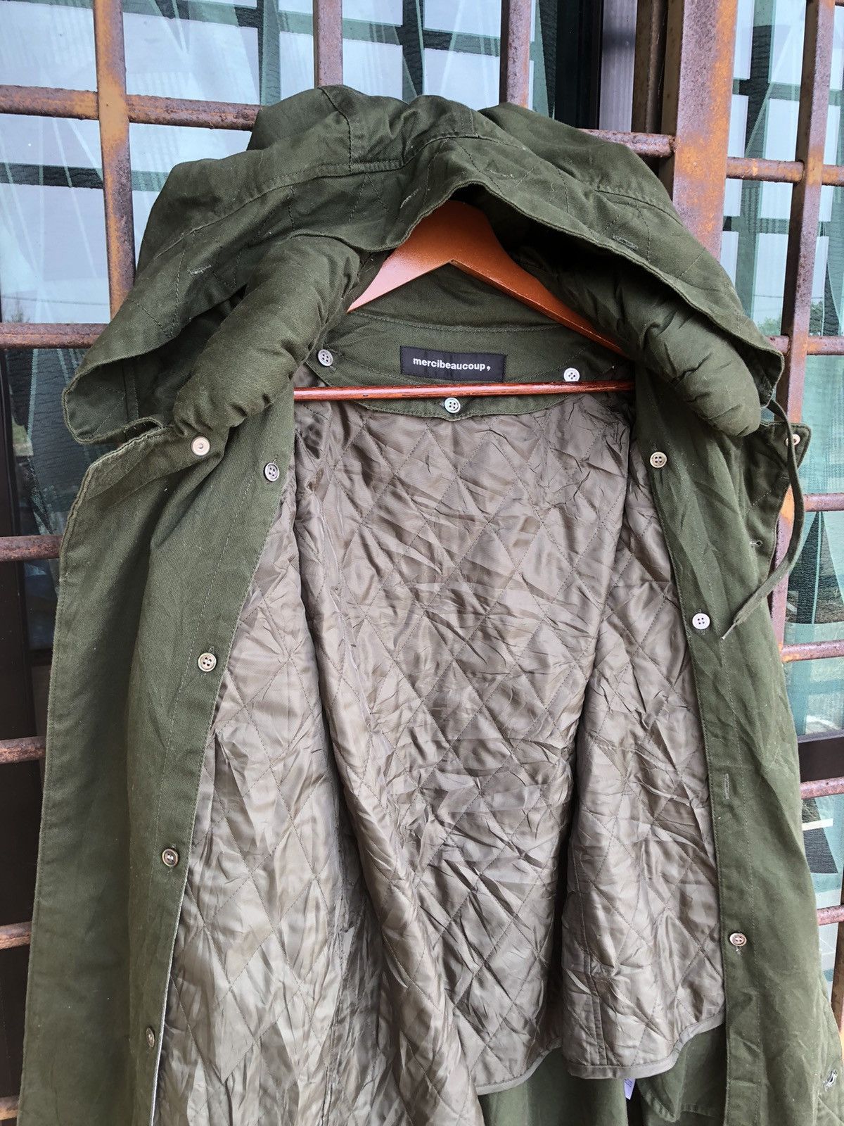 mercibeaucoup Mercibeaucoup Green Parka Jacket With Hodie Size XS / US 0-2 / IT 36-38 - 7 Thumbnail