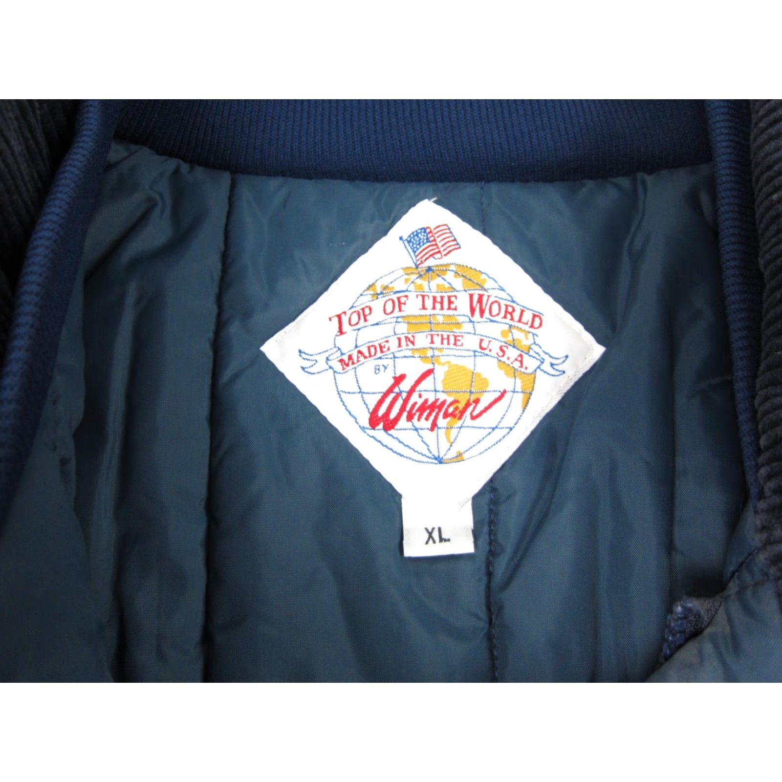 Vintage VINTAGE Wyman Jacket XL Blue Parka Mens - Adult - Regular Fit - Full Zip - Quilted Lined - Nylon Canvas - 80s Outdoor Theme Size US XL / EU 56 / 4 - 4 Thumbnail