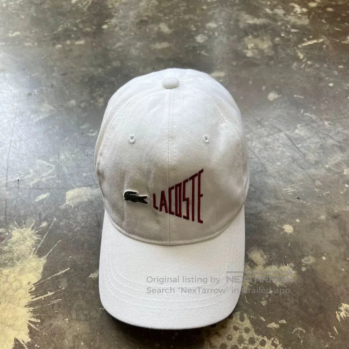 Lacoste Lacoste Vintage Fashion Cap. Size ONE SIZE - 1 Thumbnail