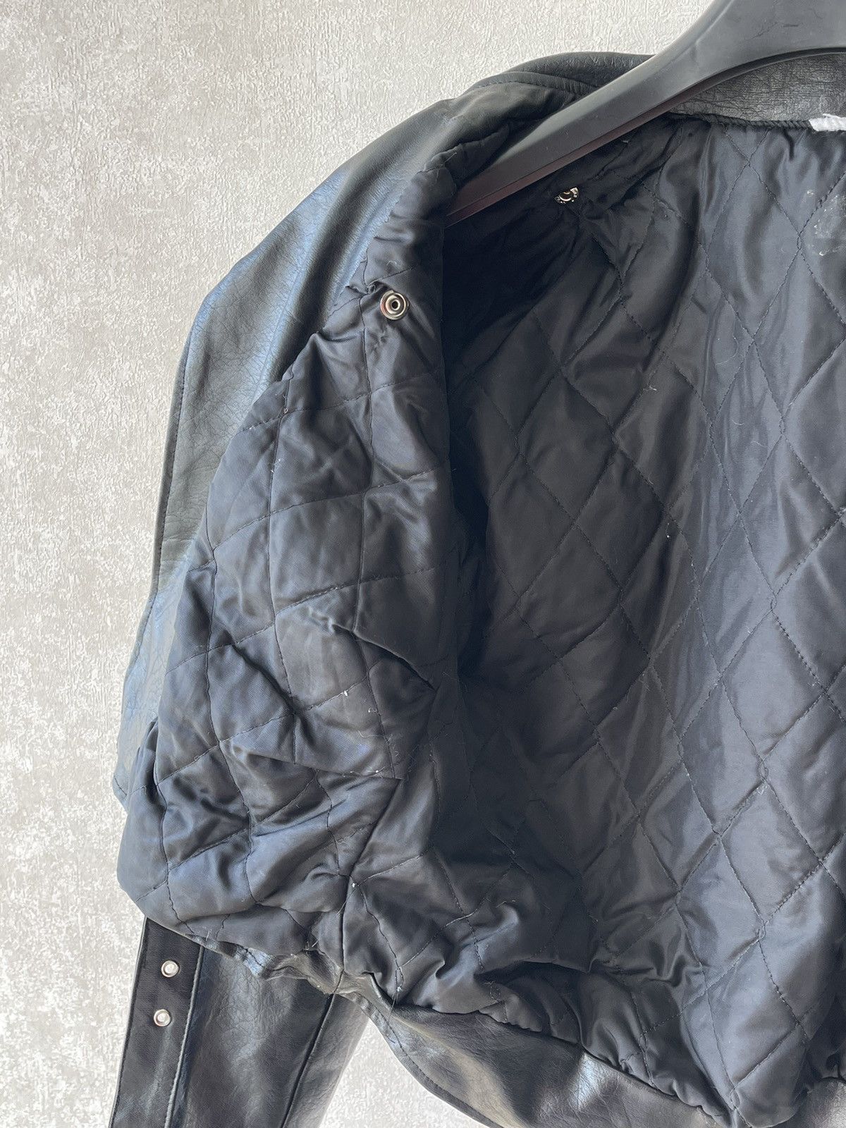 Vintage Vintage Faux Leather Perfecto Biker Jacket / Double Rider Size XS / US 0-2 / IT 36-38 - 11 Thumbnail