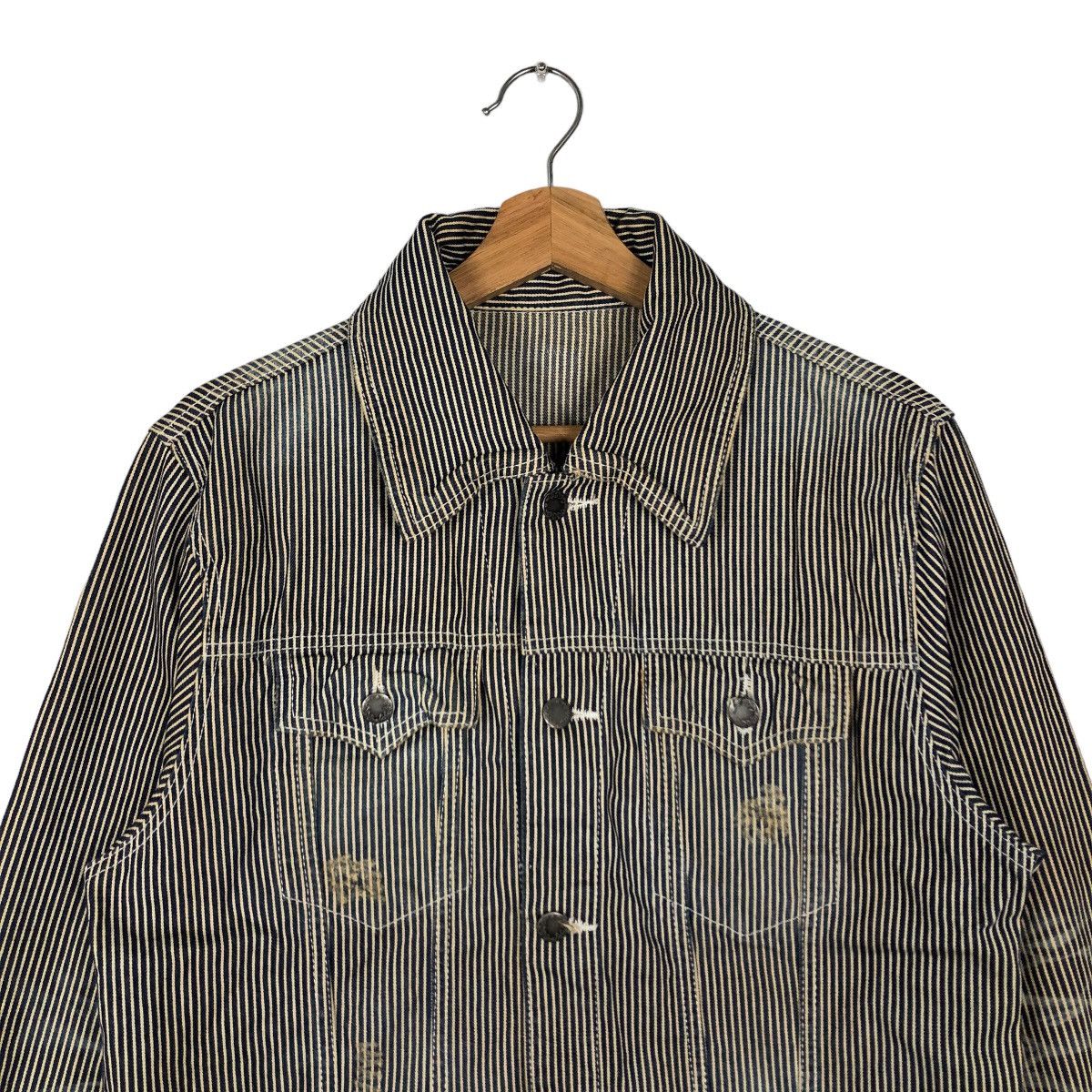 Vintage 90’s VINTAGE HIKORY CHORE JACKET UNION MADE INSPIRE KAPITAL Size US M / EU 48-50 / 2 - 3 Thumbnail