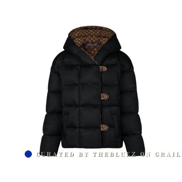 Louis Vuitton Louis Vuitton Black Monogram Down Jacket Size XS / US 0-2 / IT 36-38 - 1 Thumbnail