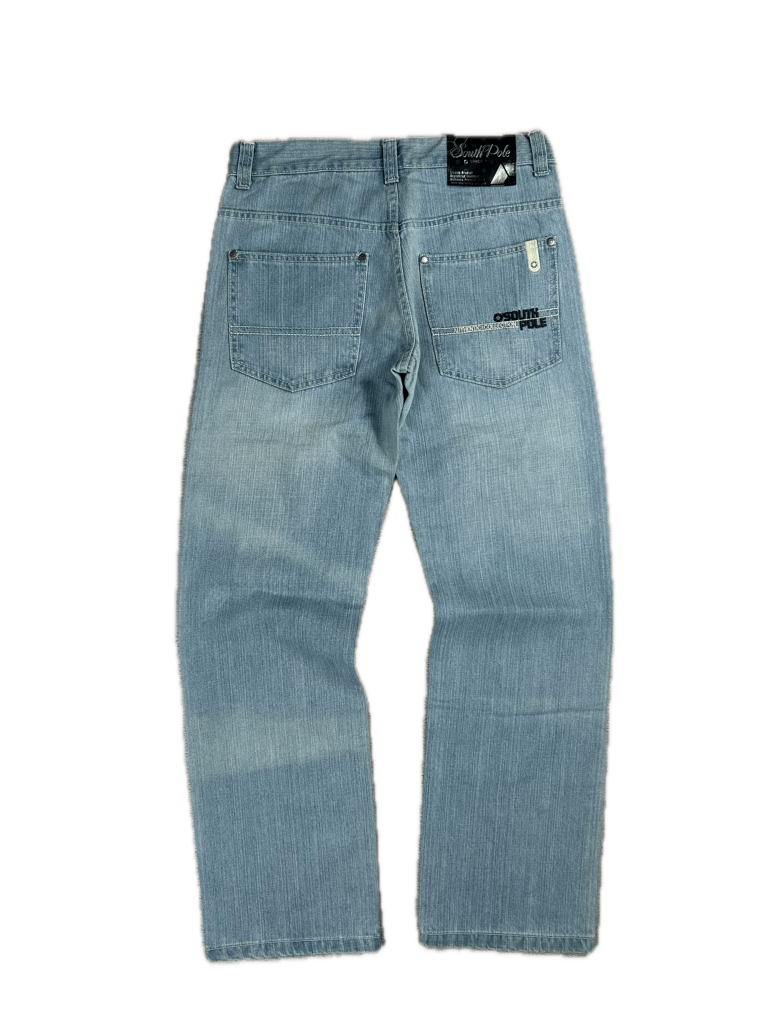 JNCO × Southpole Southpole Vintage Jeans Baggy Skate Logo Blue Denim Wide Leg Size US 30 / EU 46 - 1 Thumbnail