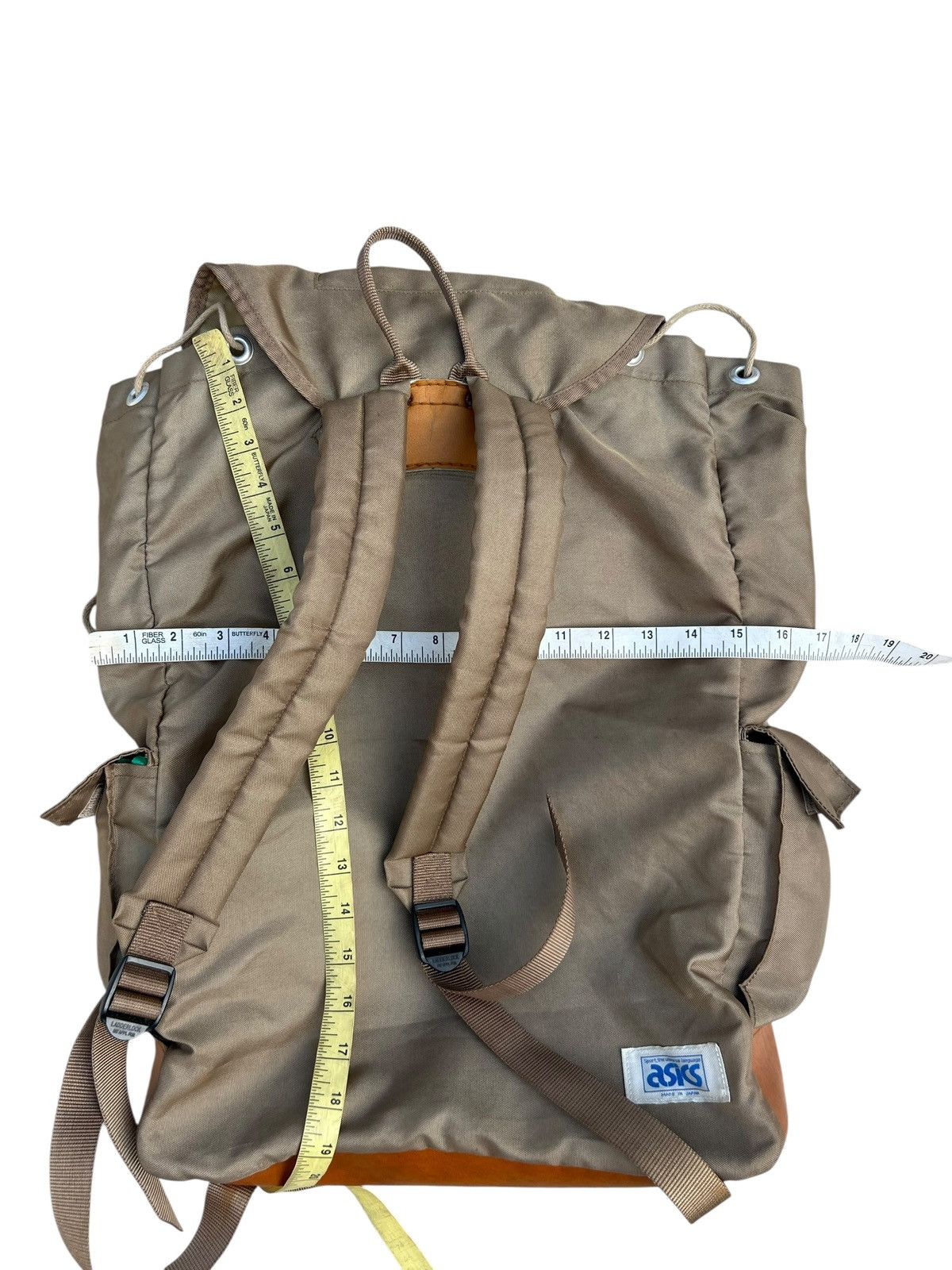 Asics Vintage 80s ASICS GTO Nylon PU Backpack Made in Japan Size ONE SIZE - 7 Thumbnail