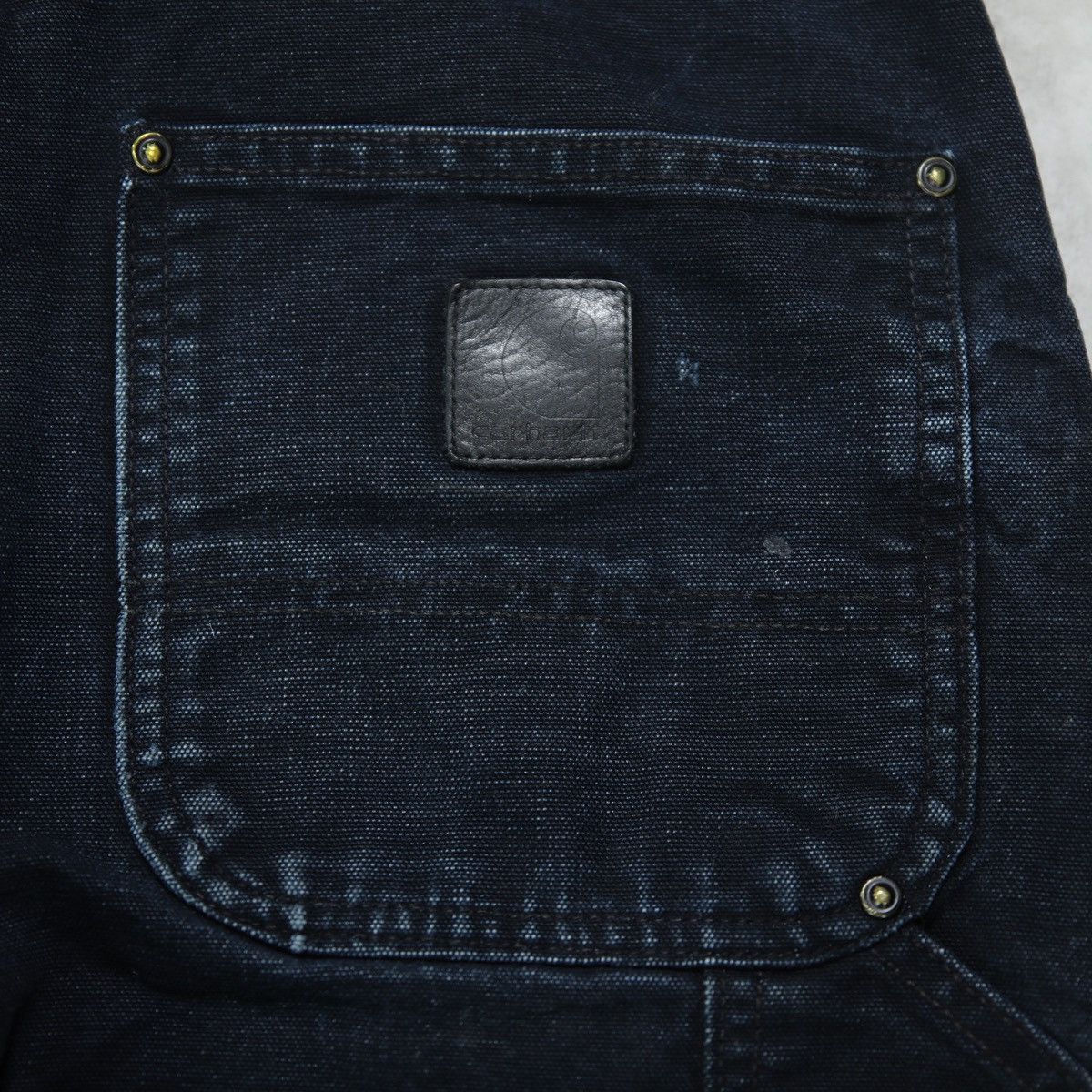 Carhartt RARE Carhartt x Chrysler IFD Faded Black Double Knee Pant Size US 30 / EU 46 - 9 Thumbnail