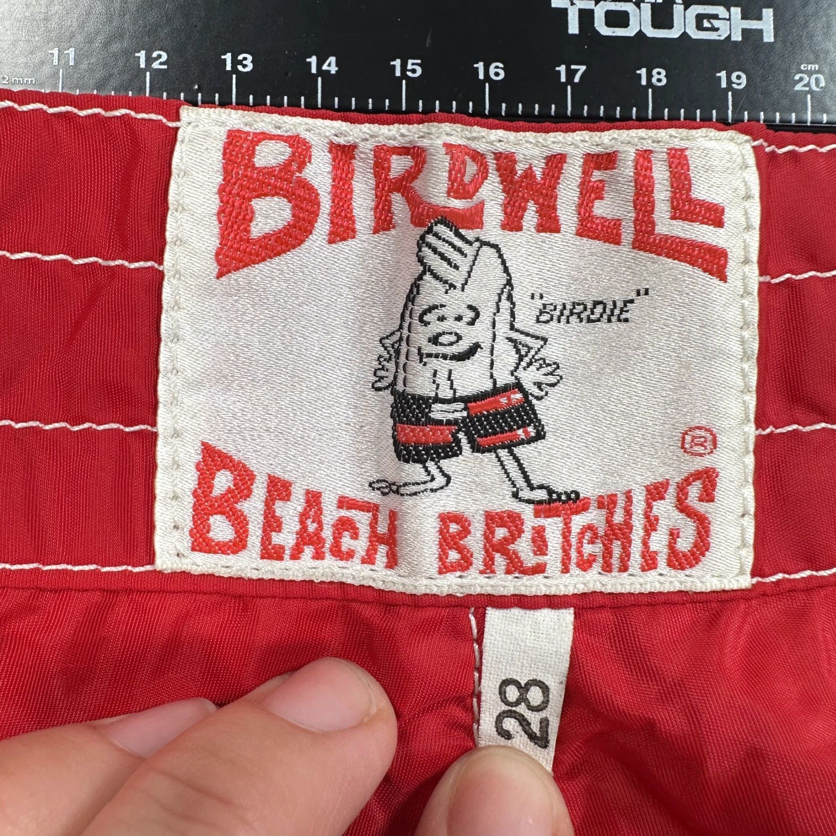 Vintage VINTAGE Birdwell Beach Britches Shorts Mens 28 Red Blue Boardshorts Swim Trunks Surf Size US 28 / EU 44 - 3 Thumbnail