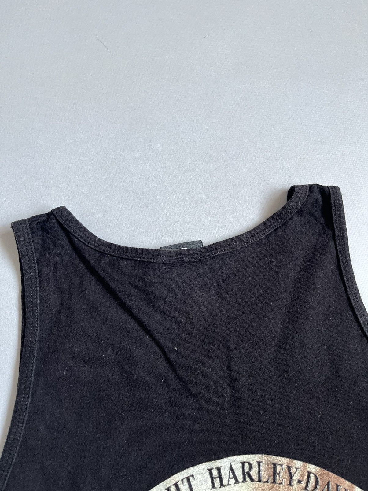 Harley Davidson Vintage 2007 Harley Davidson USA Made Black Tank Size US M / EU 48-50 / 2 - 9 Thumbnail