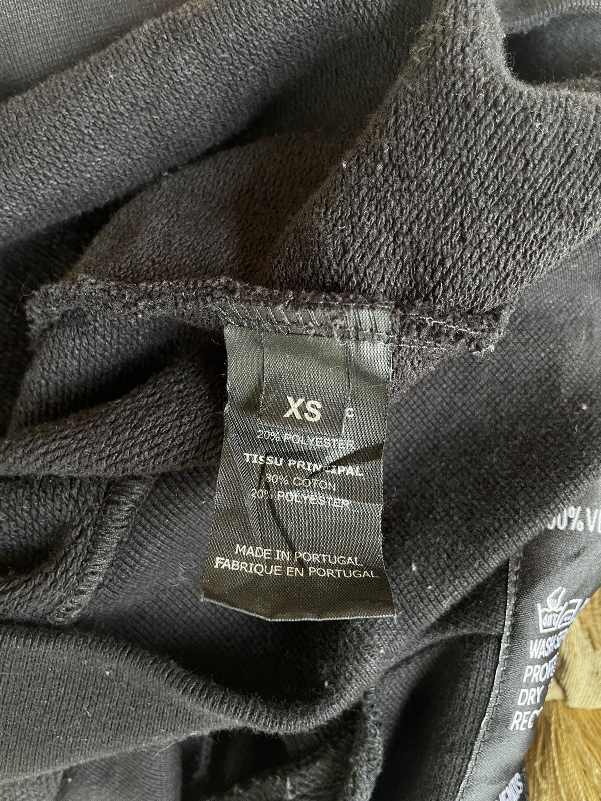 vetements hooded sweatshirt with ribbons