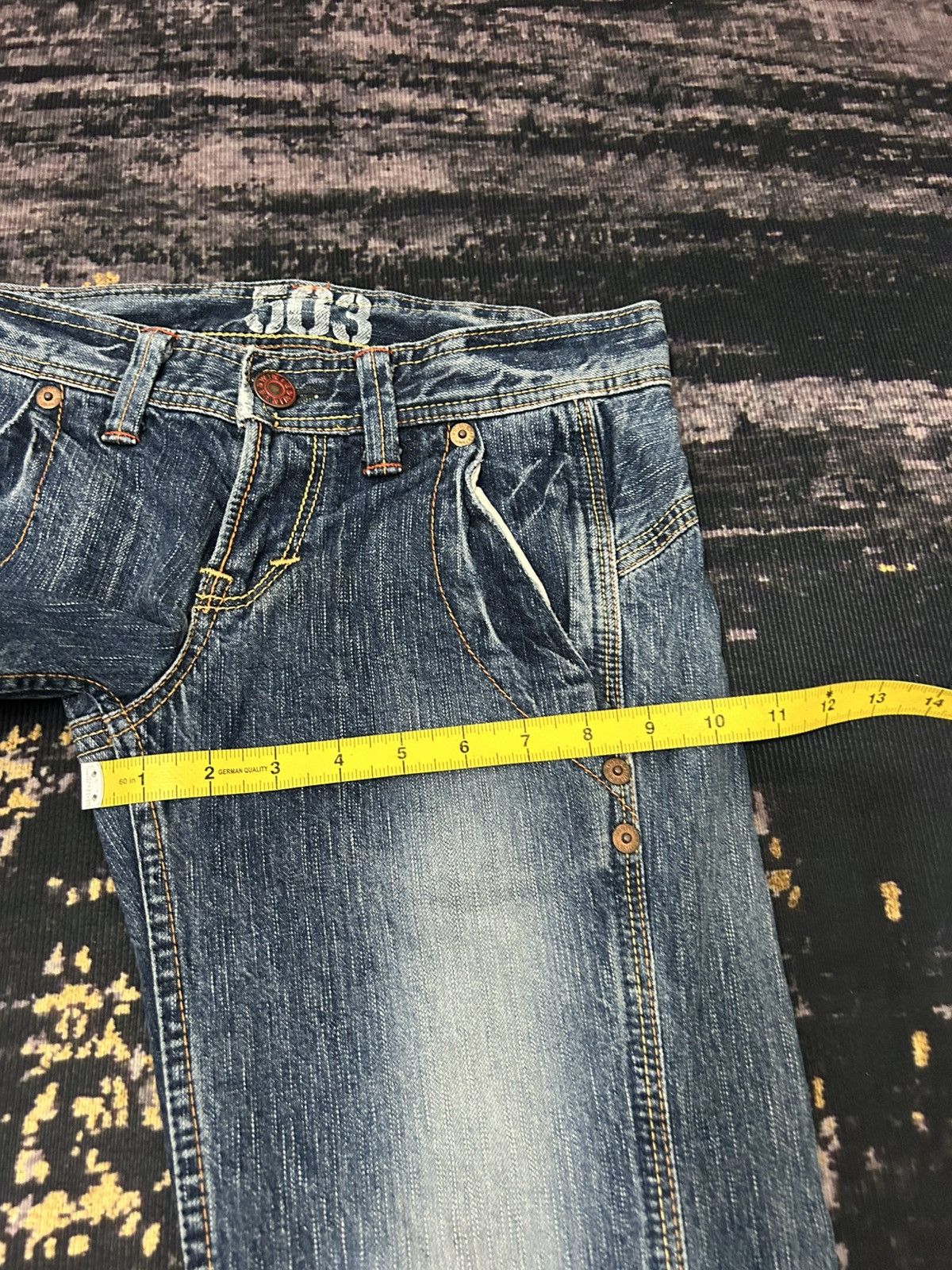 Edwin Vintage Edwin Mud Wash Flare Jeans Size US 28 / EU 44 - 18 Thumbnail