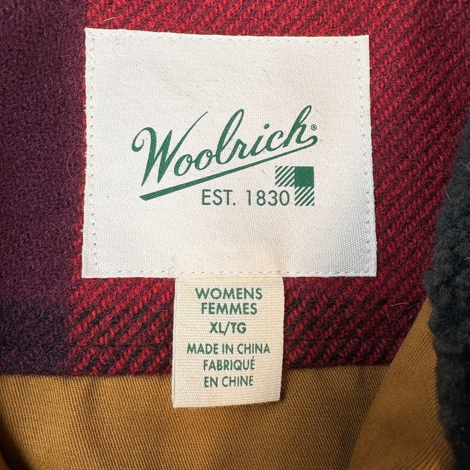 Woolrich Woolen Mills Woolrich Giant Red Black Buffalo Plaid Wool Vest II Size XL Size XL / US 12-14 / IT 48-50 - 3 Thumbnail