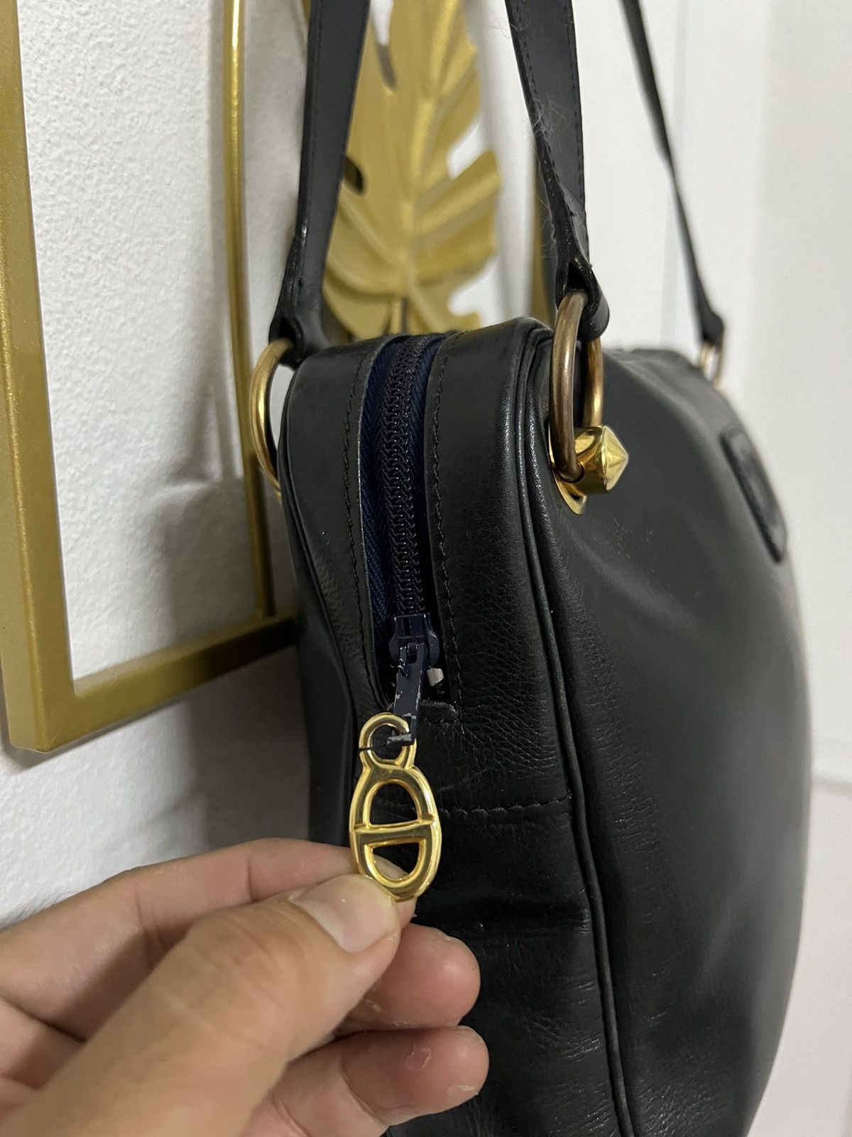 Christian Dior Monsieur VINTAGE CHRISTIAN DIOR LEATHER SHOULDER BAG MODELE EXCLUSIVE Size ONE SIZE - 5 Thumbnail