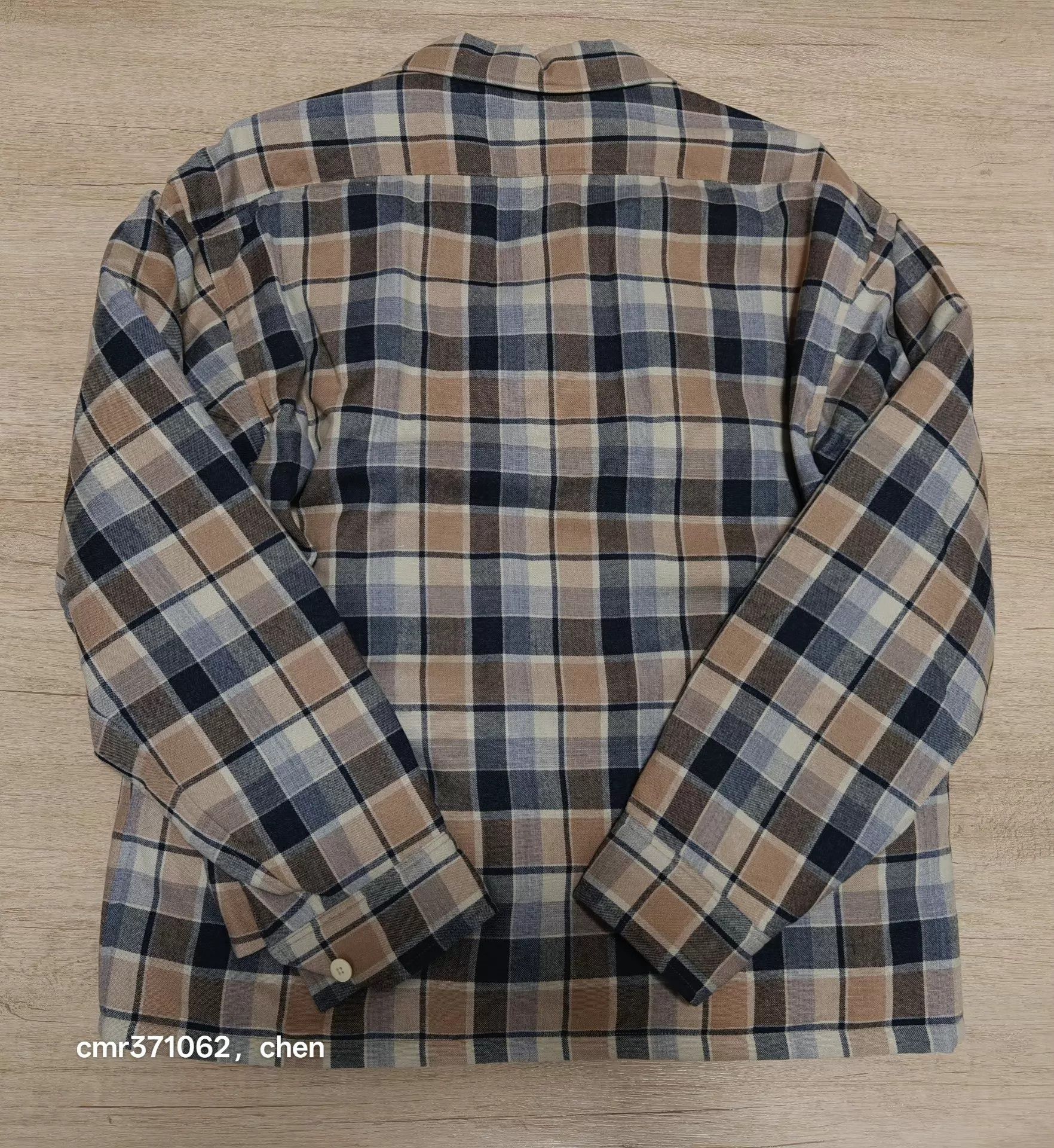 Visvim VISVIM 25SS KEESEY CHECK DOWN Beige Size 2 Wool-Linen Check Size US M / EU 48-50 / 2 - 5 Thumbnail