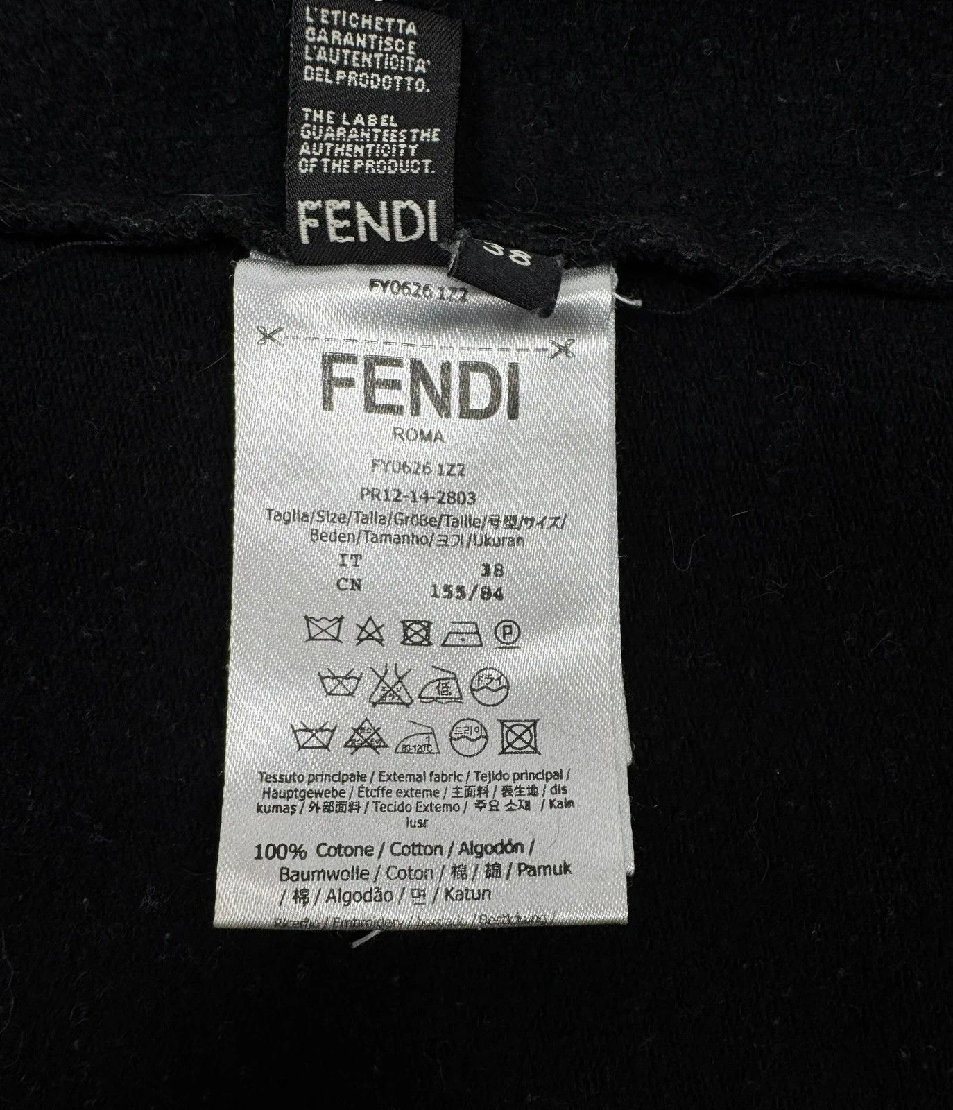 Fendi Fendi Sweatshirt Embroidered size 38 Size XS / US 0-2 / IT 36-38 - 16 Thumbnail