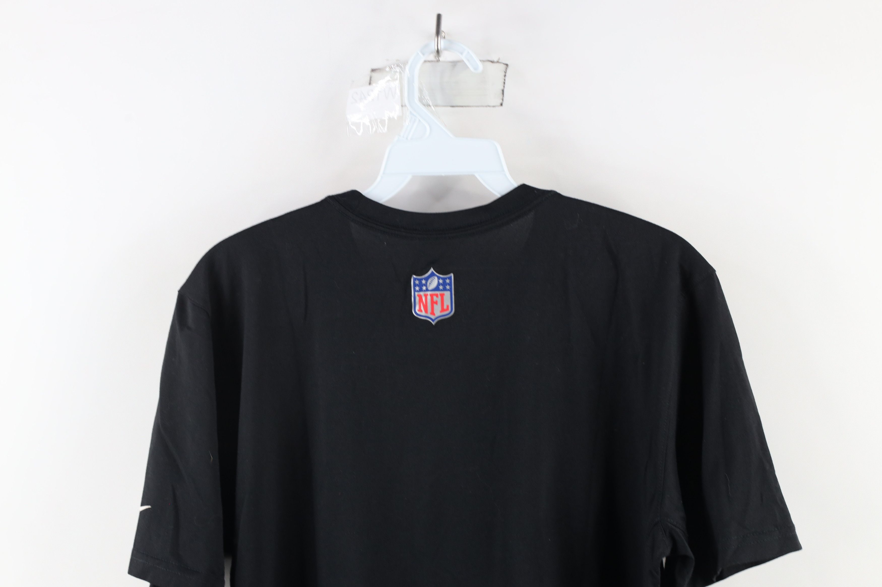 Nike × Vintage Nike On Field Kansas City Chiefs Football T-Shirt Black Size US M / EU 48-50 / 2 - 13 Thumbnail