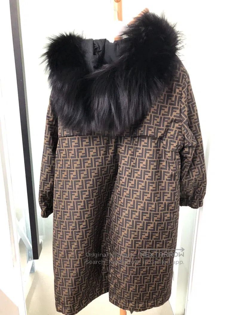 Fendi Fendi Double-Sided Wearable Cotton Coat Size M / US 6-8 / IT 42-44 - 2 Thumbnail