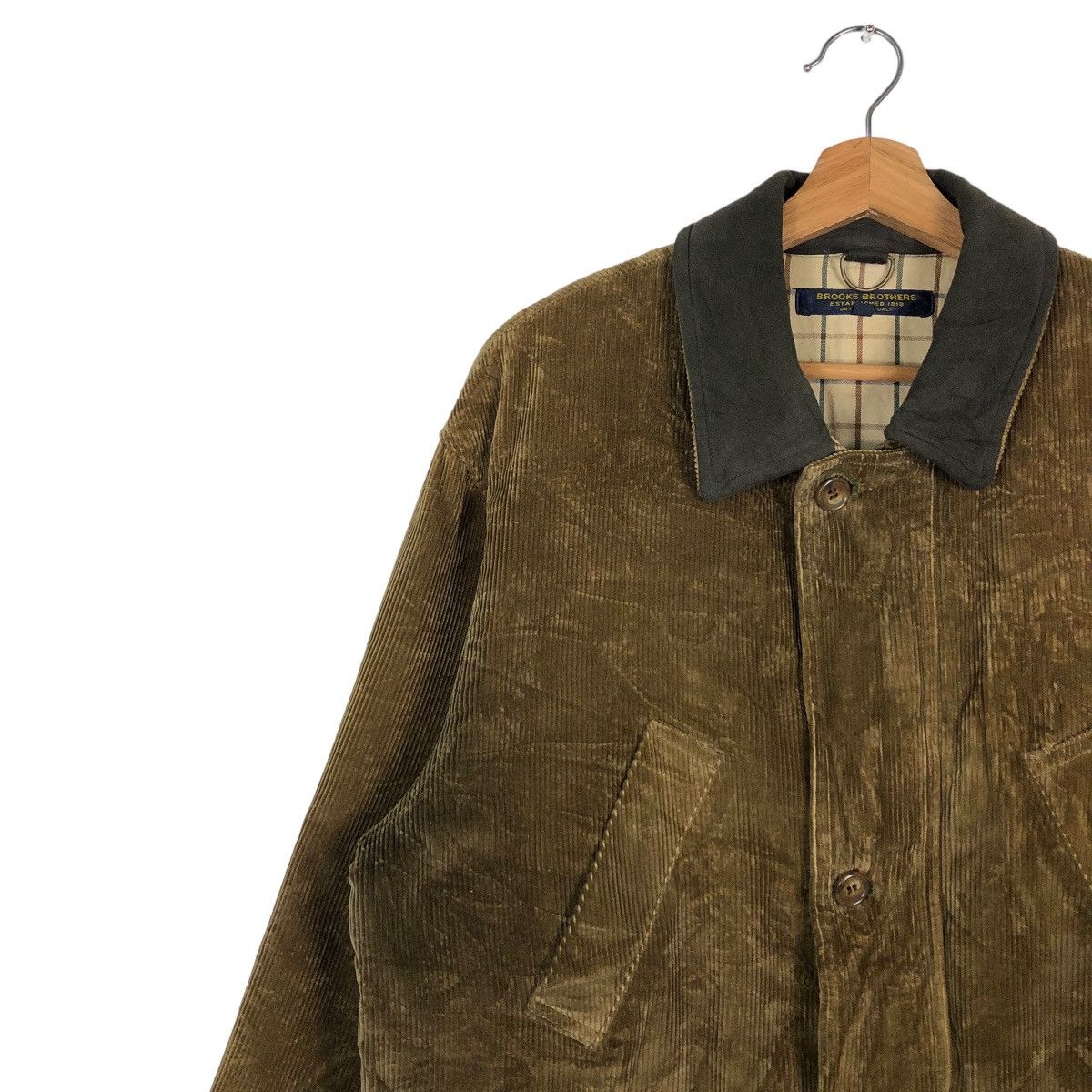 Japanese Brand 🔥Vtg Chore Jacket Brooks Brother Tartan Design Lining Size US M / EU 48-50 / 2 - 7 Thumbnail