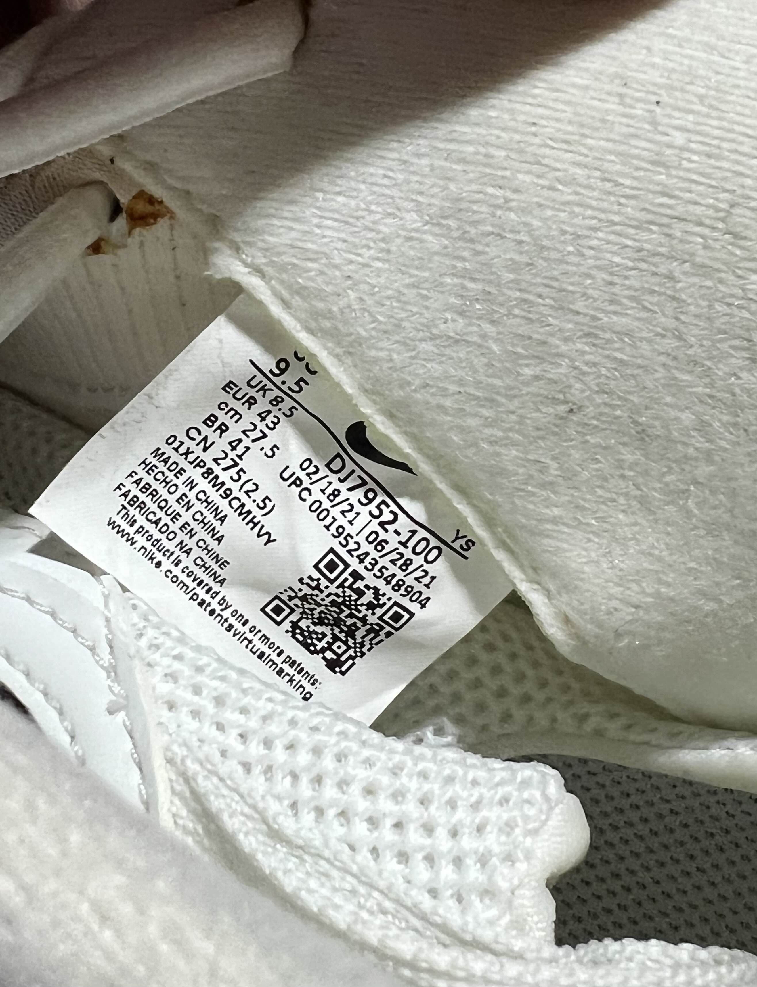 Comme des Garcons × Comme des Garcons Homme × Nike Nike Comme Des Garcons CDG White Foamposite Size US 9.5 / EU 42-43 - 6 Thumbnail