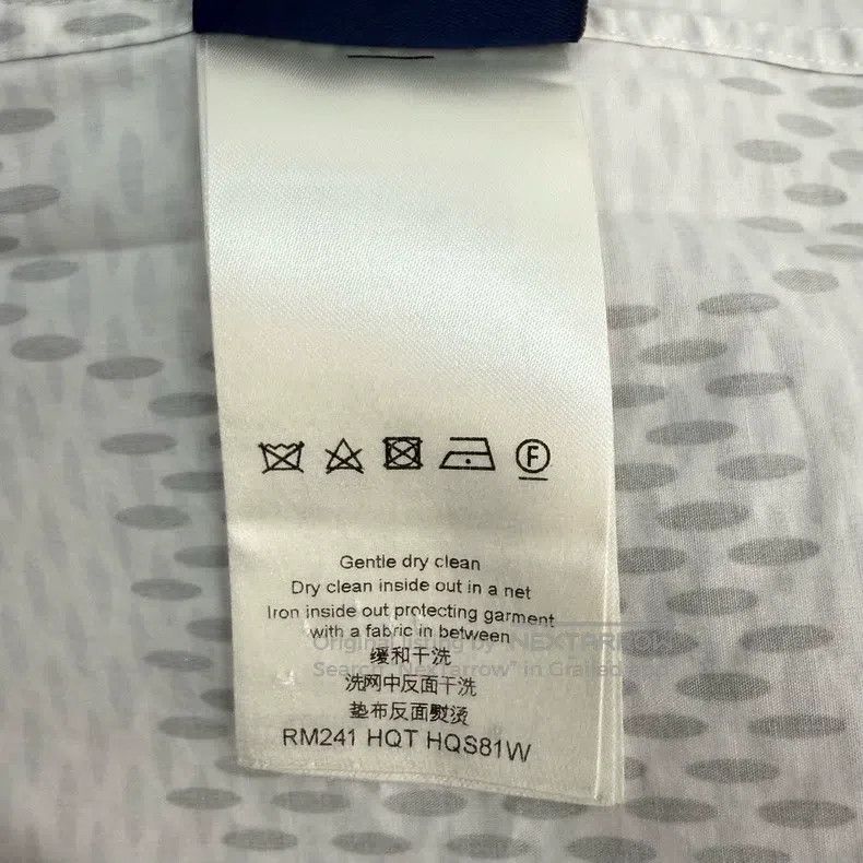 Louis Vuitton Louis Vuitton New White Checker Alphabet Shirt Size US XS / EU 42 / 0 - 6 Thumbnail