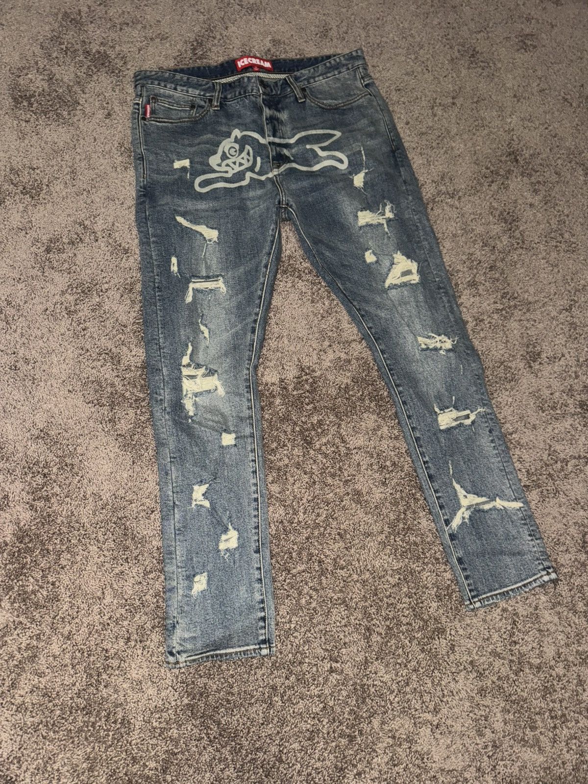 Icecream ICECREAM running dog jeans Size US 36 / EU 52 - 1 Thumbnail