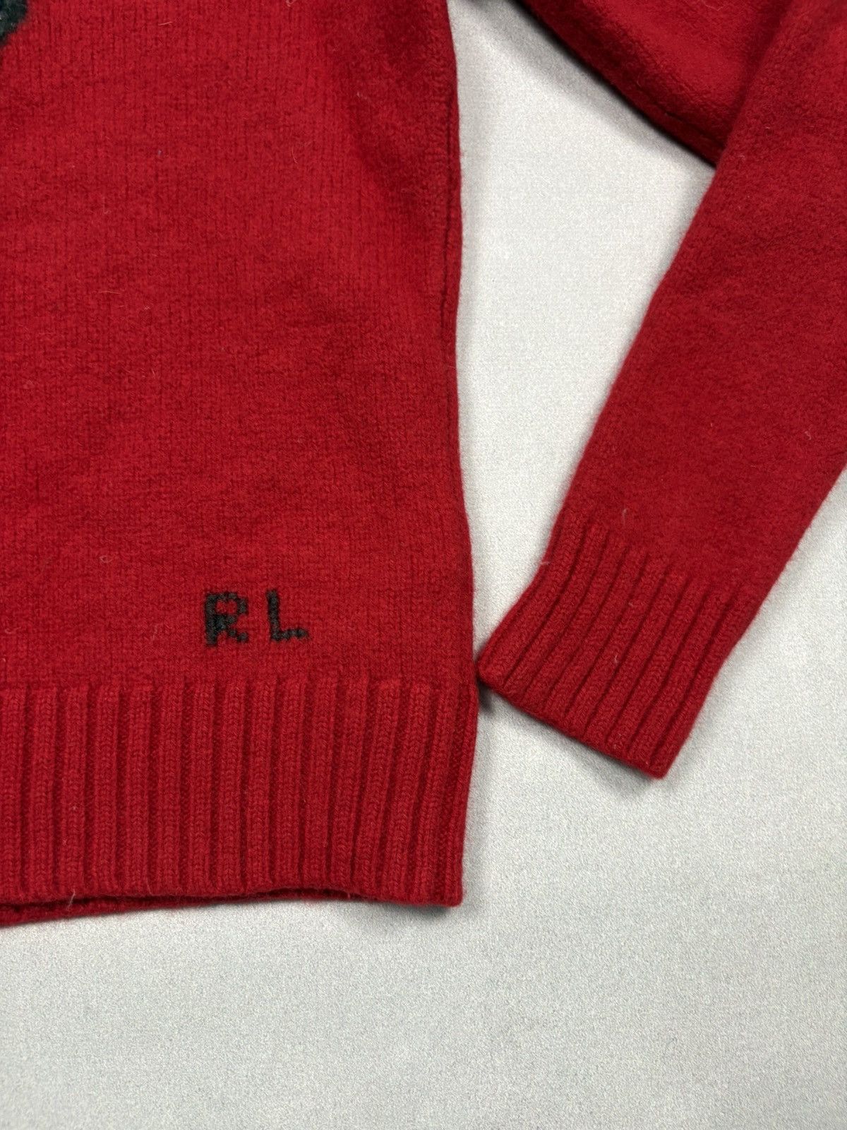Polo Ralph Lauren Vintage Polo Ralph Lauren Bear Sweater Cashmere Wool S Size S / US 4 / IT 40 - 6 Thumbnail